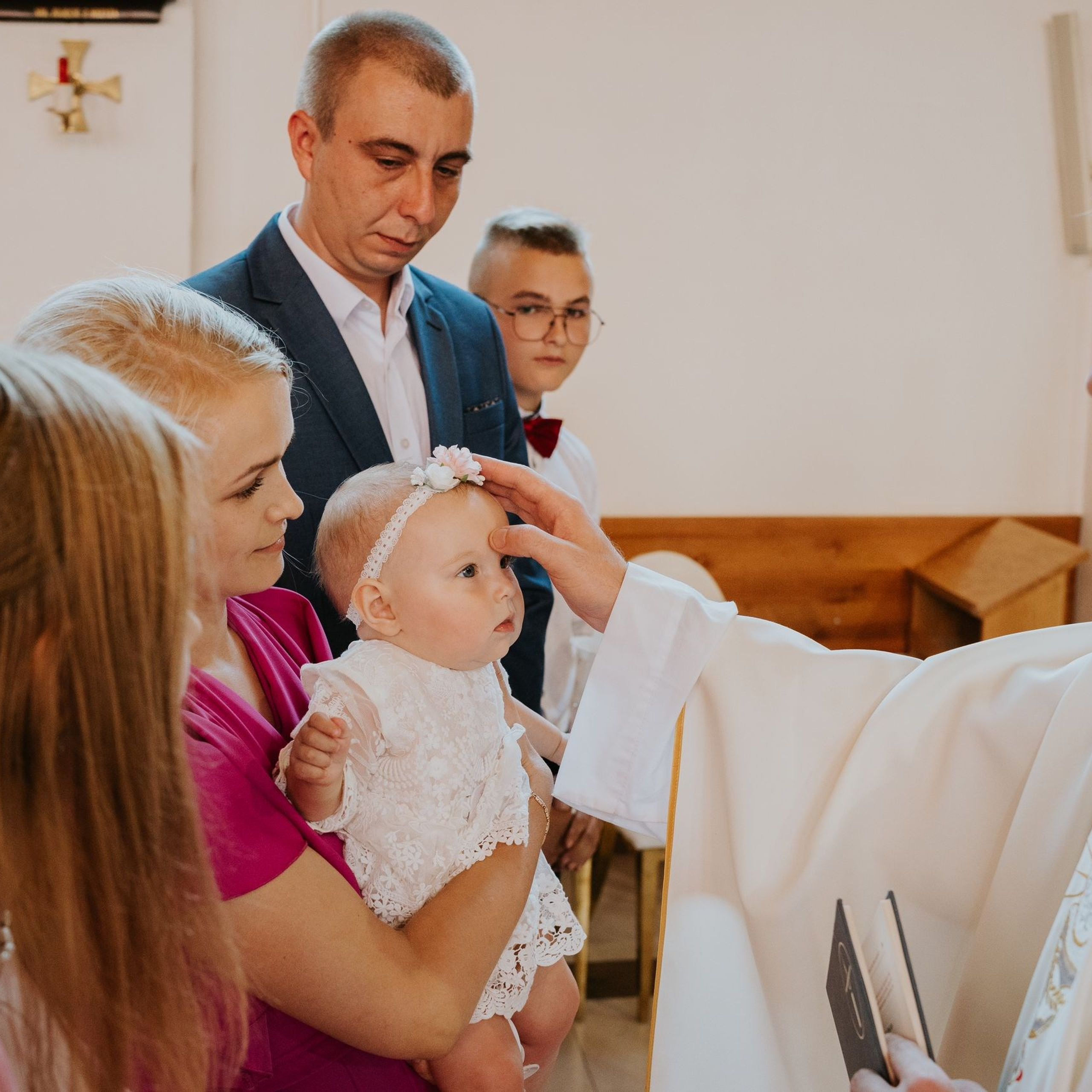 Chrzest Święty Klaudii. Michał Kaźmierczyk - Fotograf