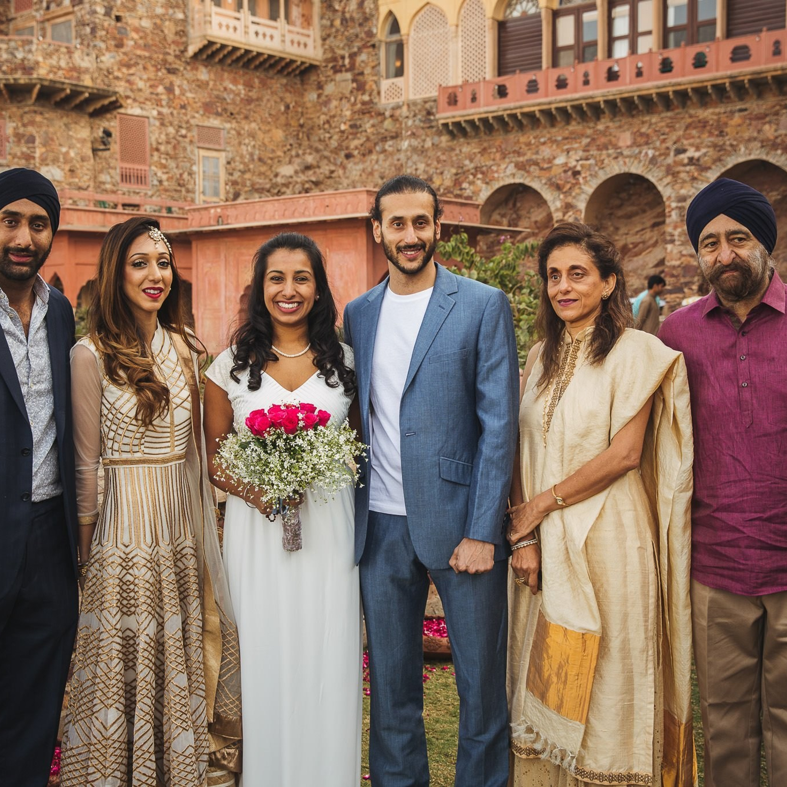 A destination wedding at Neemrana fort palace, Rajasthan, India