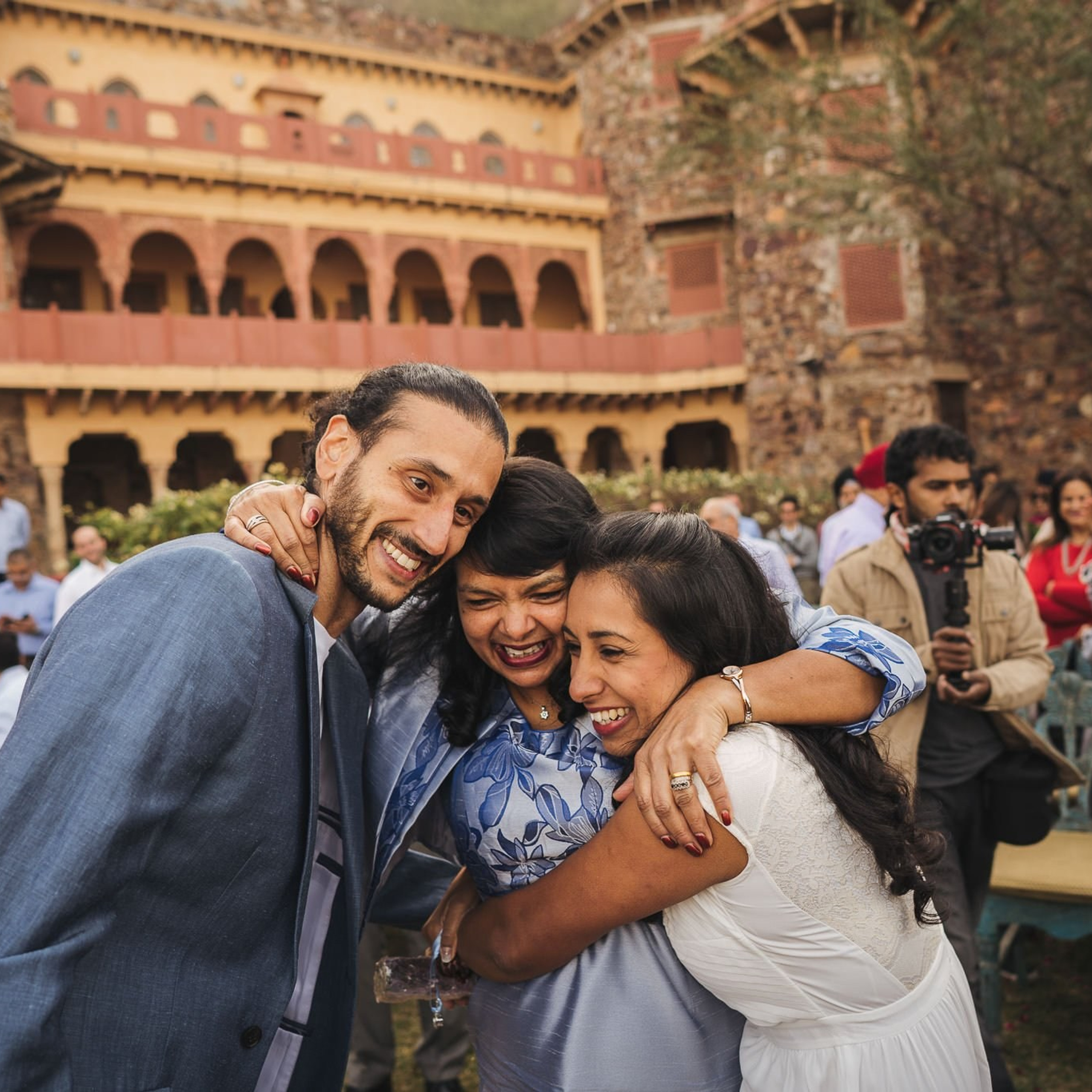 A destination wedding at Neemrana fort palace, Rajasthan, India