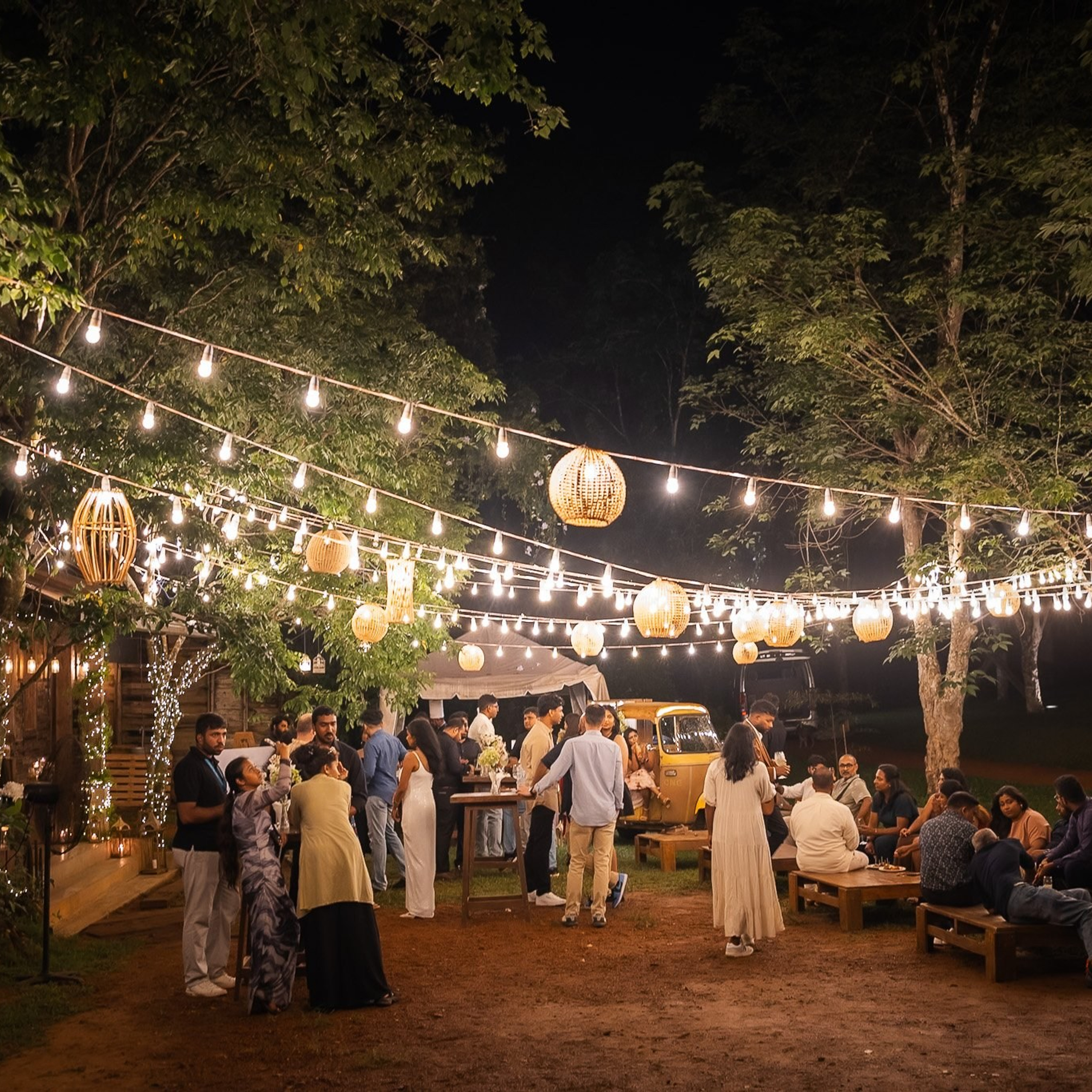 Tamil wedding after party: The Barnhouse, Panadura, Sri Lanka