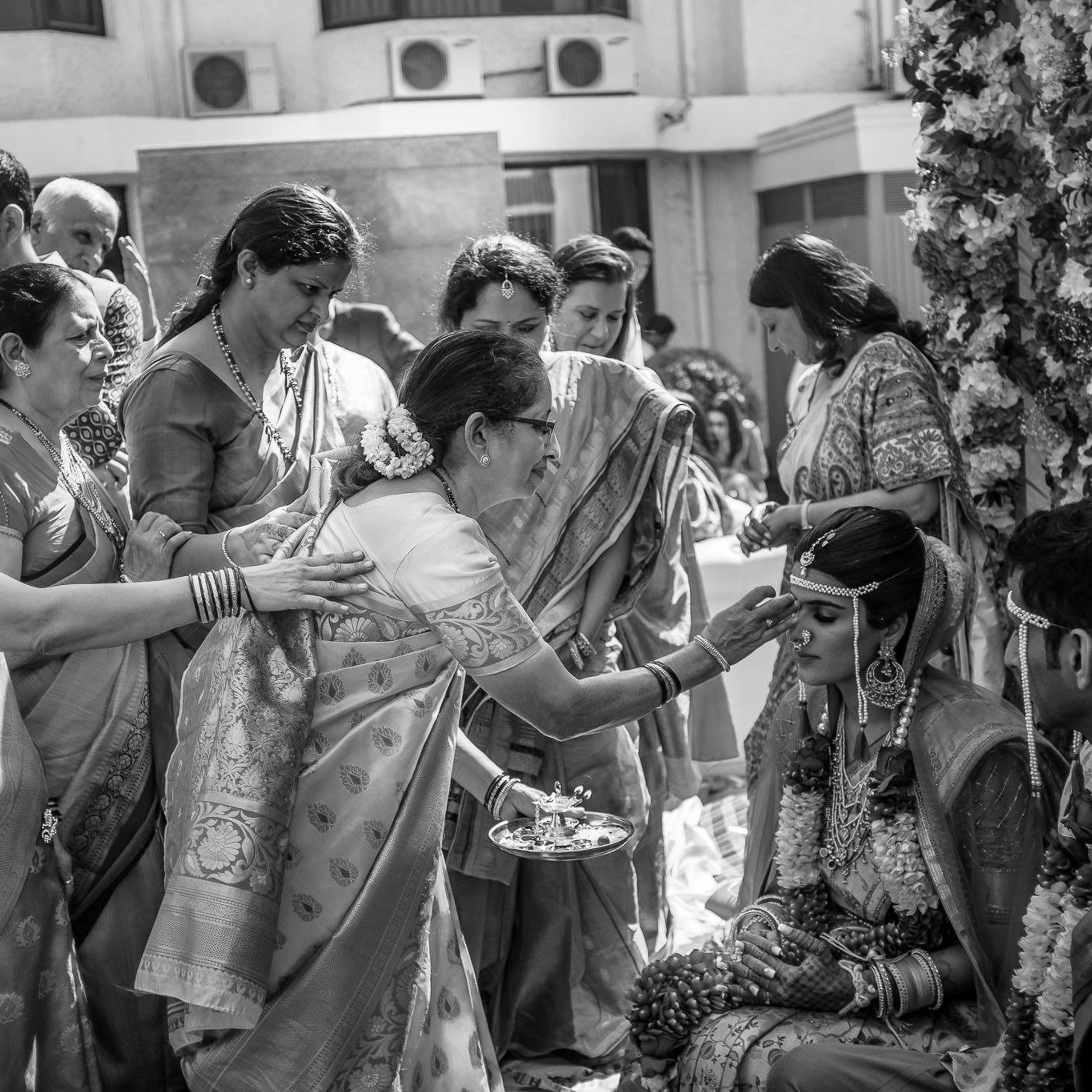 Punjabi + Marathi fusion wedding at New Delhi, India
