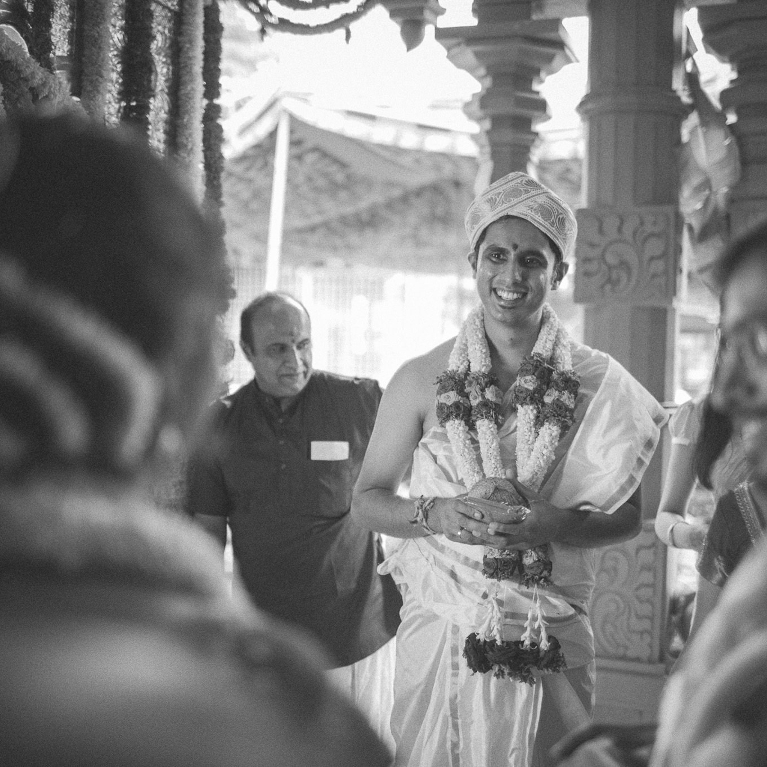 Traditional Kannada Brahmin Temple wedding, JP nagar, Bangalore