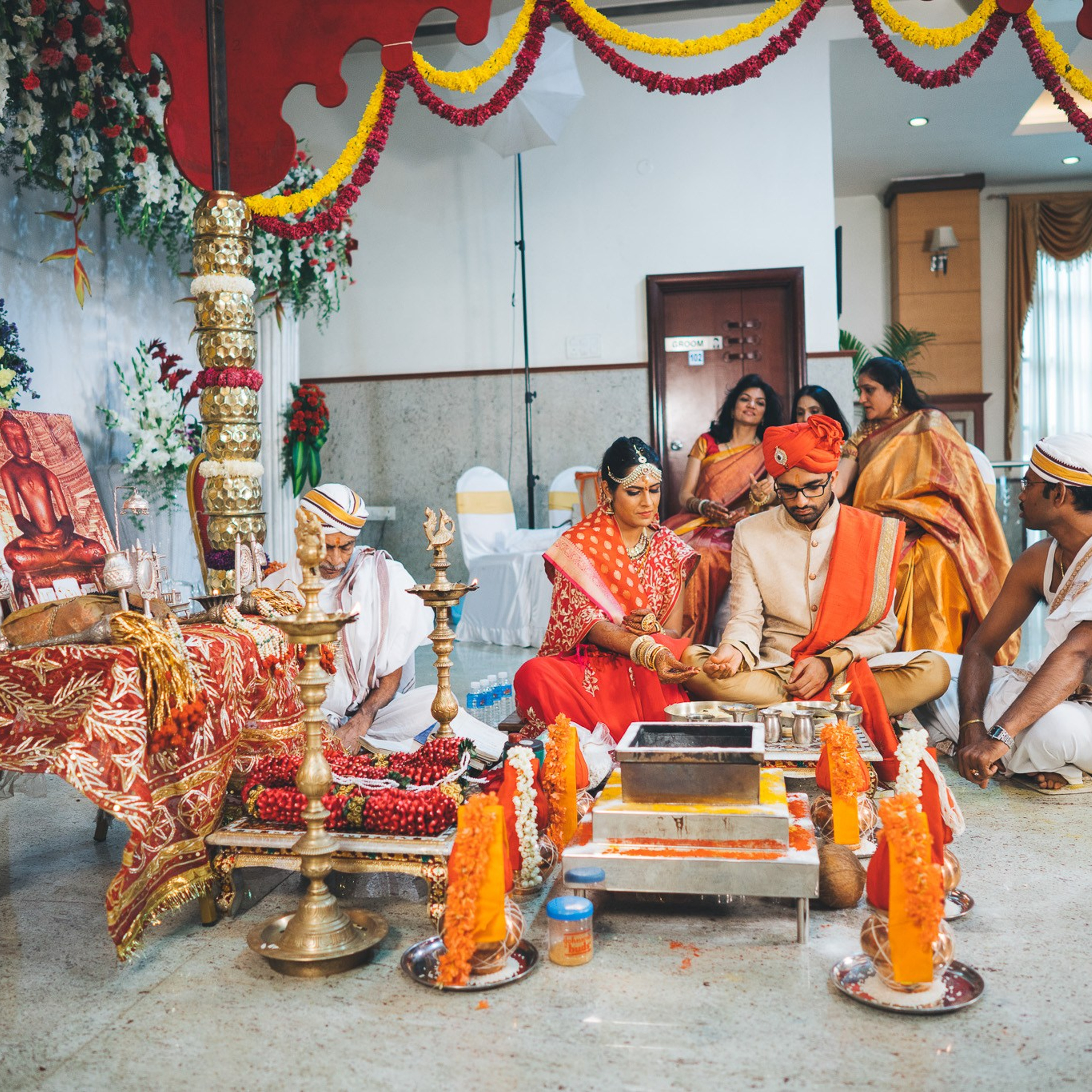 Kannada brahmin + Jain wedding | Bangalore, India