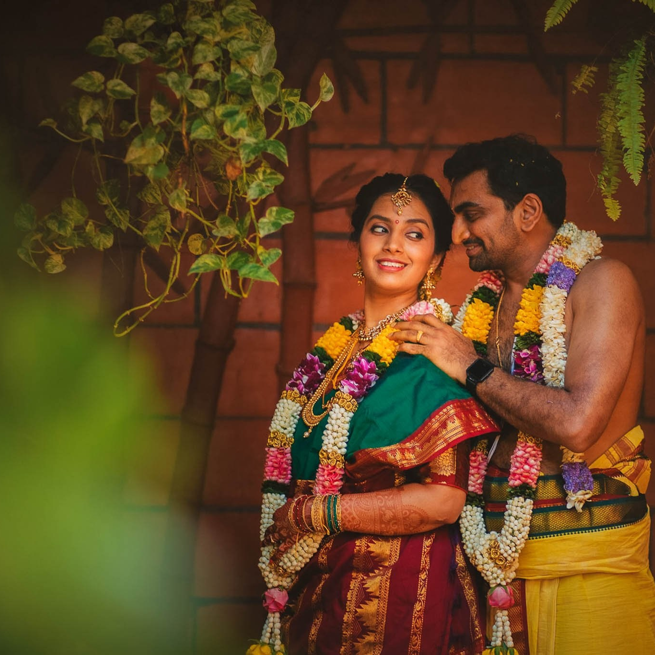 Divya + Vivek — Traditional Brahmin Wedding at Rina’s Venue, Chennai | ONEIRO