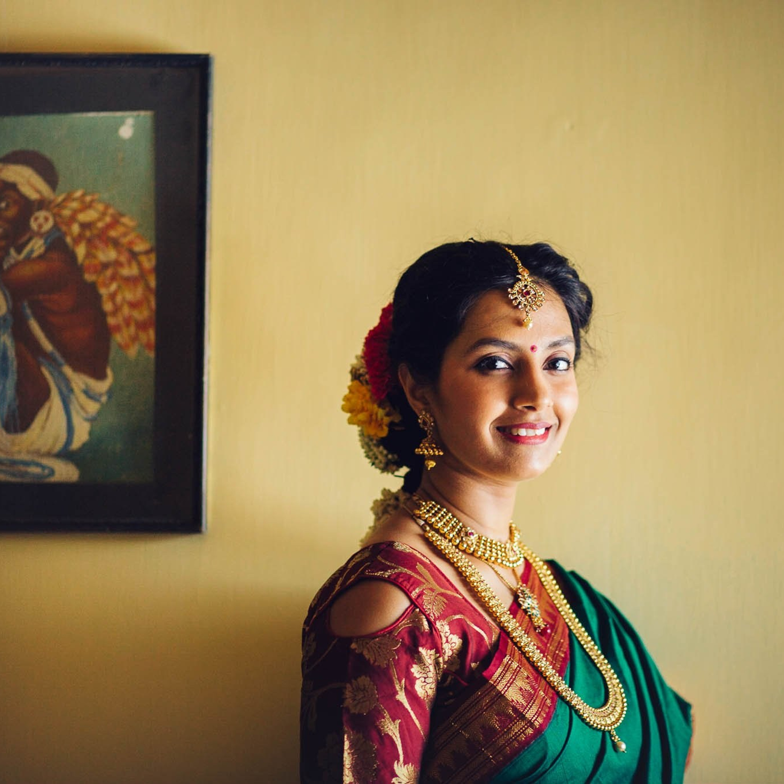 Divya + Vivek — Traditional Brahmin Wedding at Rina’s Venue, Chennai | ONEIRO