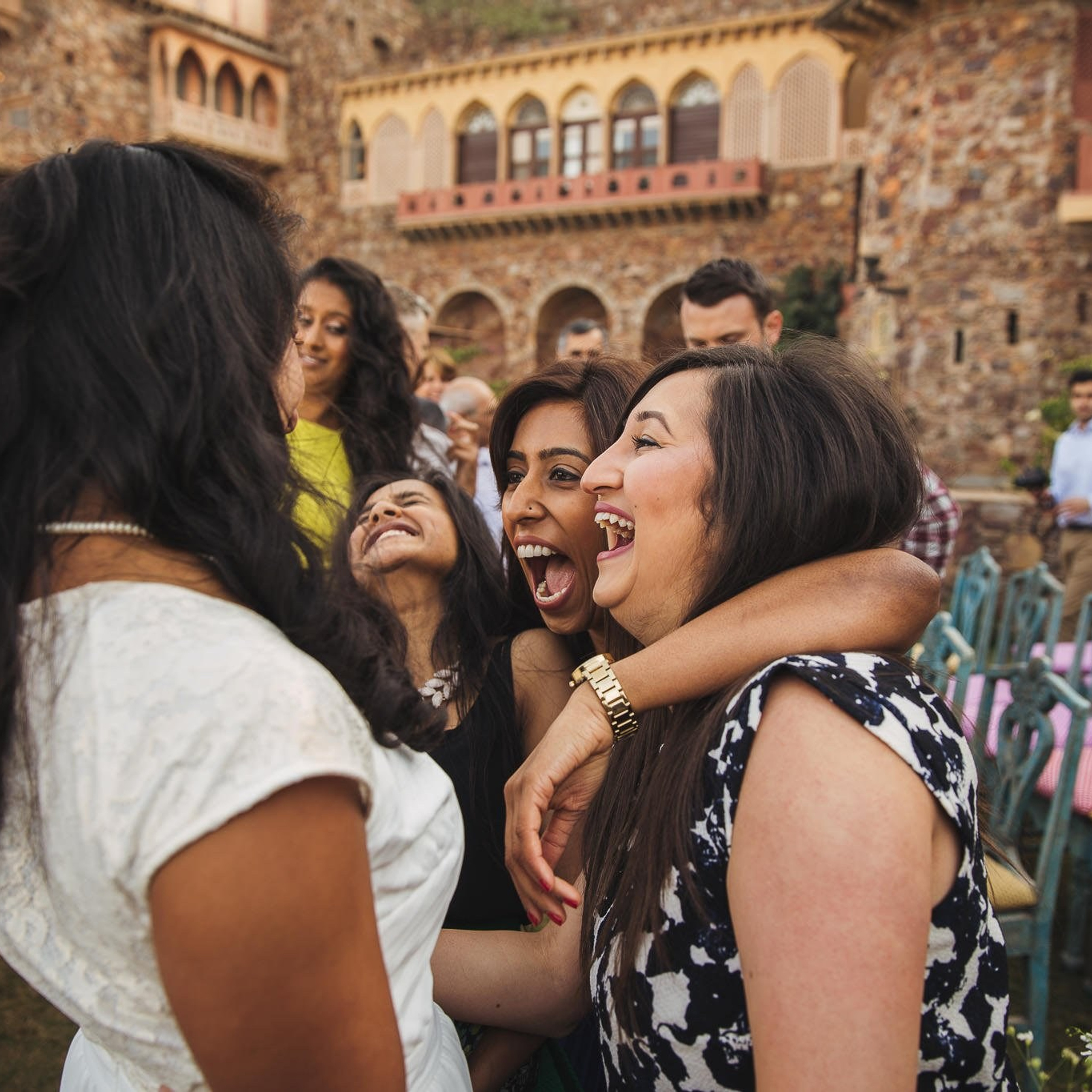 A destination wedding at Neemrana fort palace, Rajasthan, India