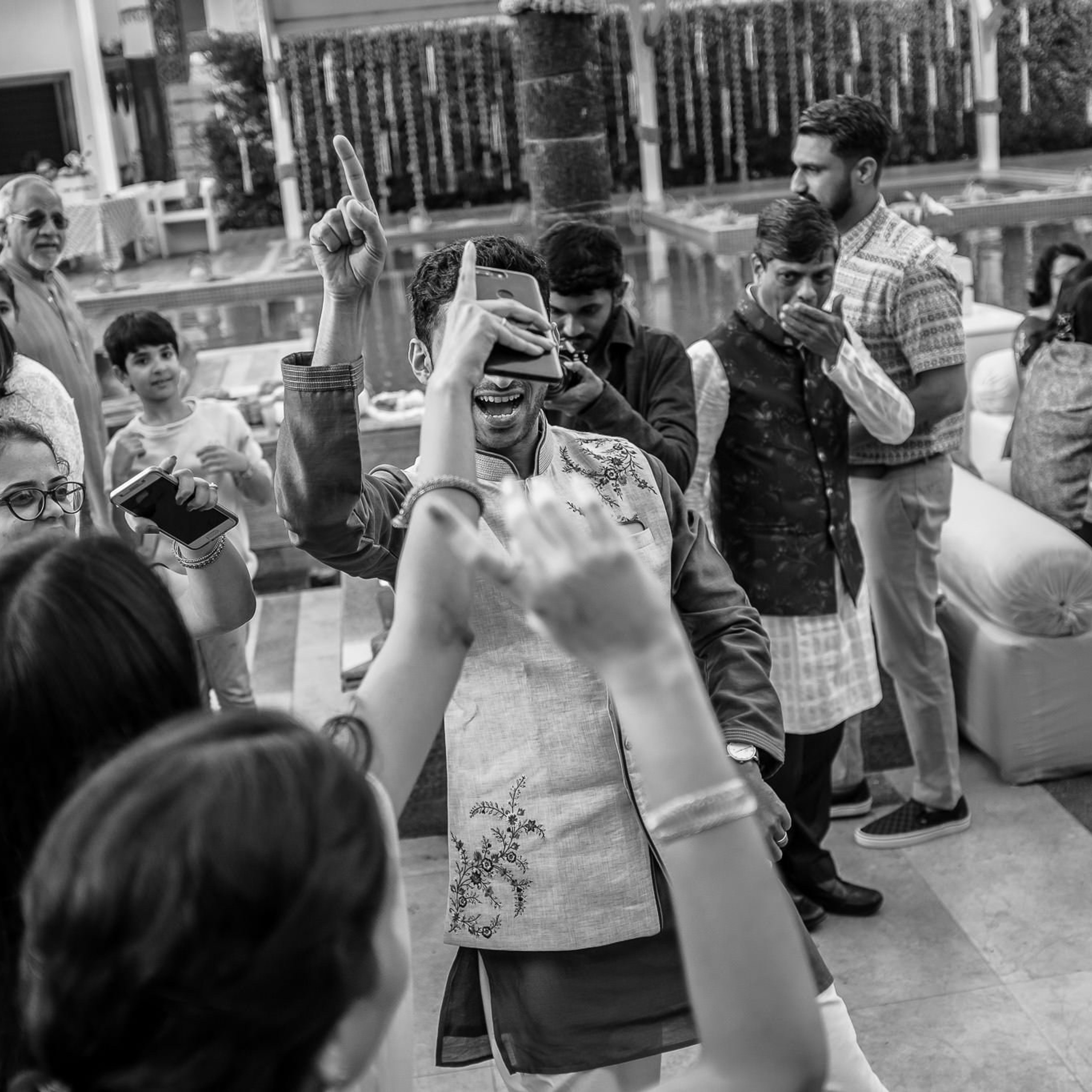 Punjabi + Marathi fusion wedding at New Delhi, India