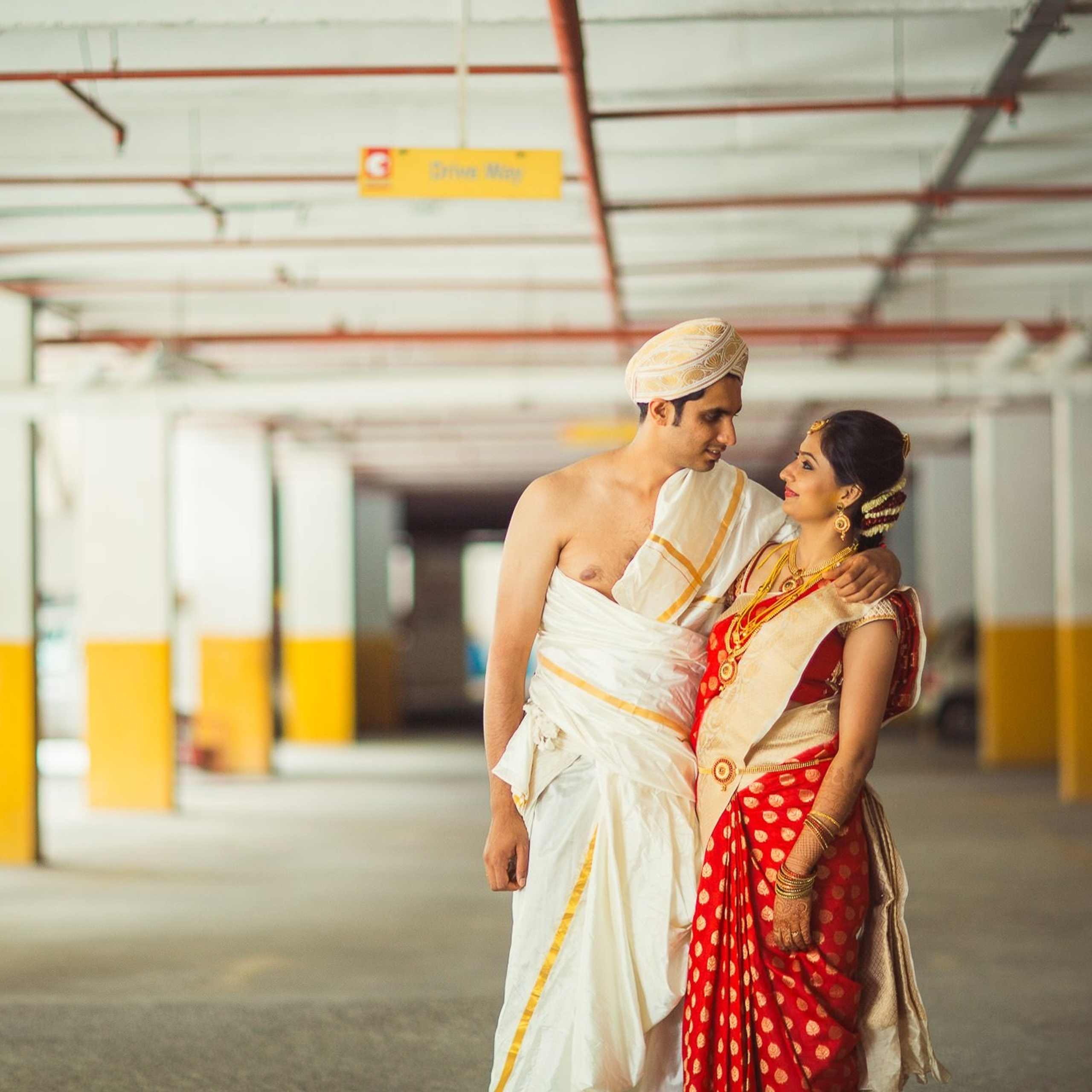 Traditional Kannada Brahmin Temple wedding, JP nagar, Bangalore