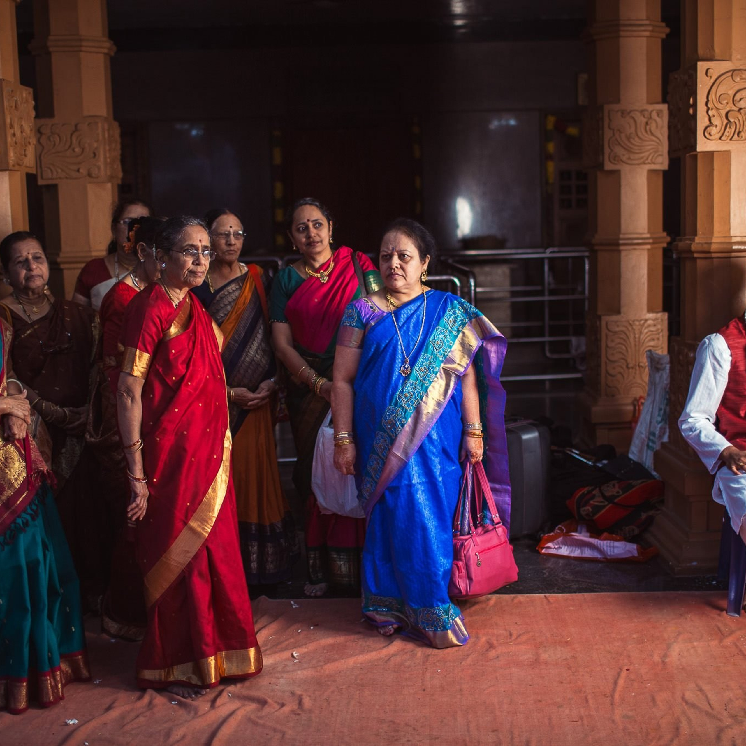 Traditional Kannada Brahmin Temple wedding, JP nagar, Bangalore