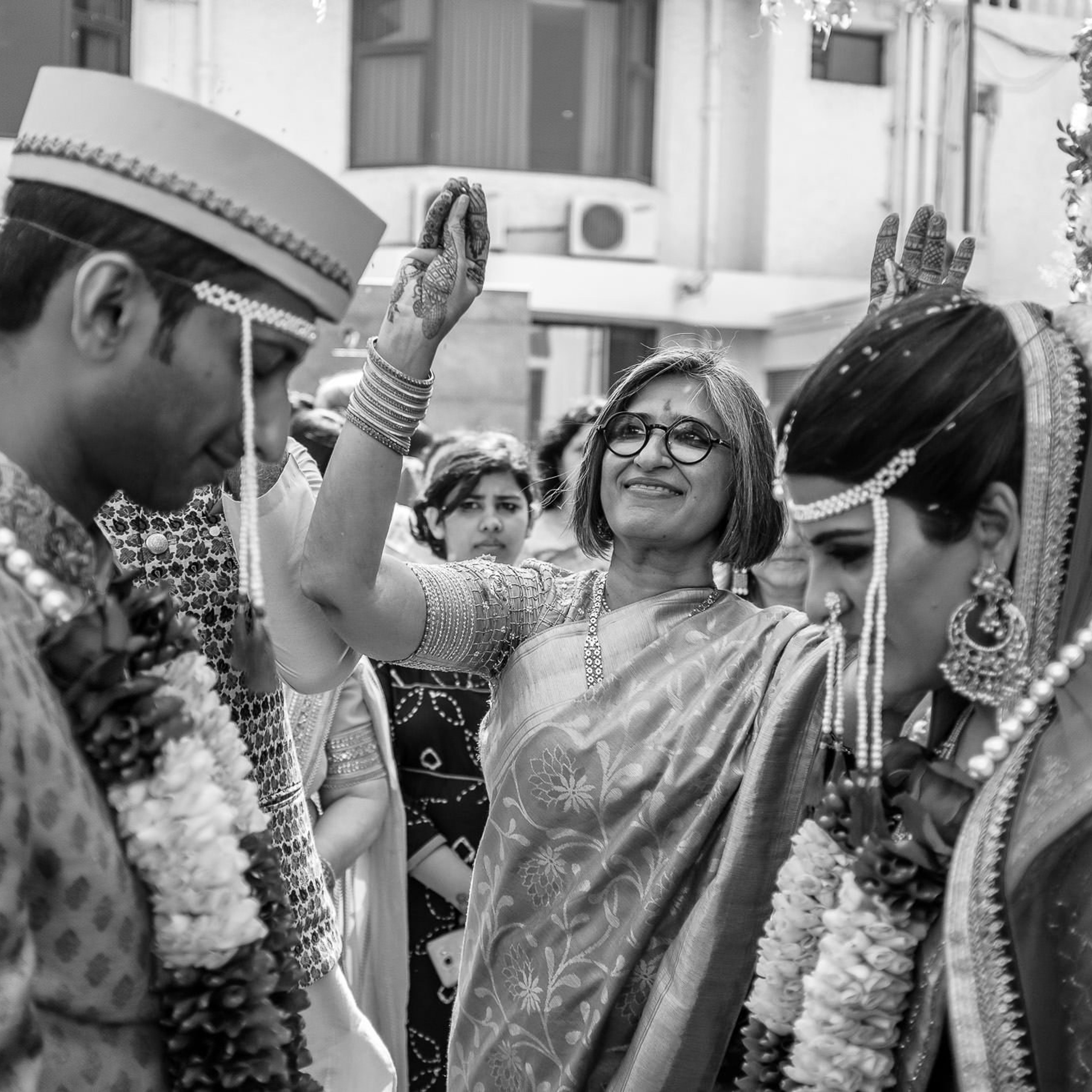 Punjabi + Marathi fusion wedding at New Delhi, India