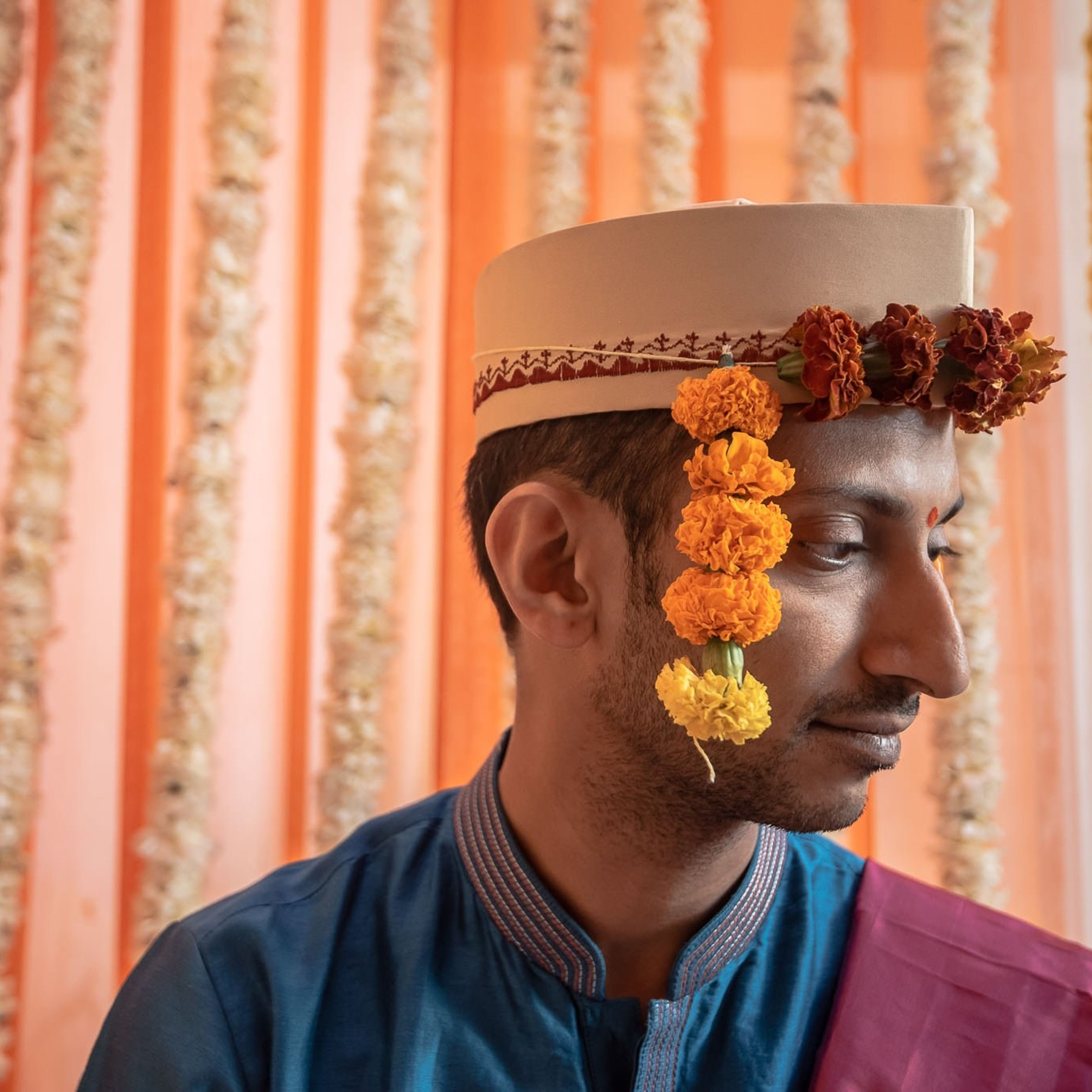 Punjabi + Marathi fusion wedding at New Delhi, India