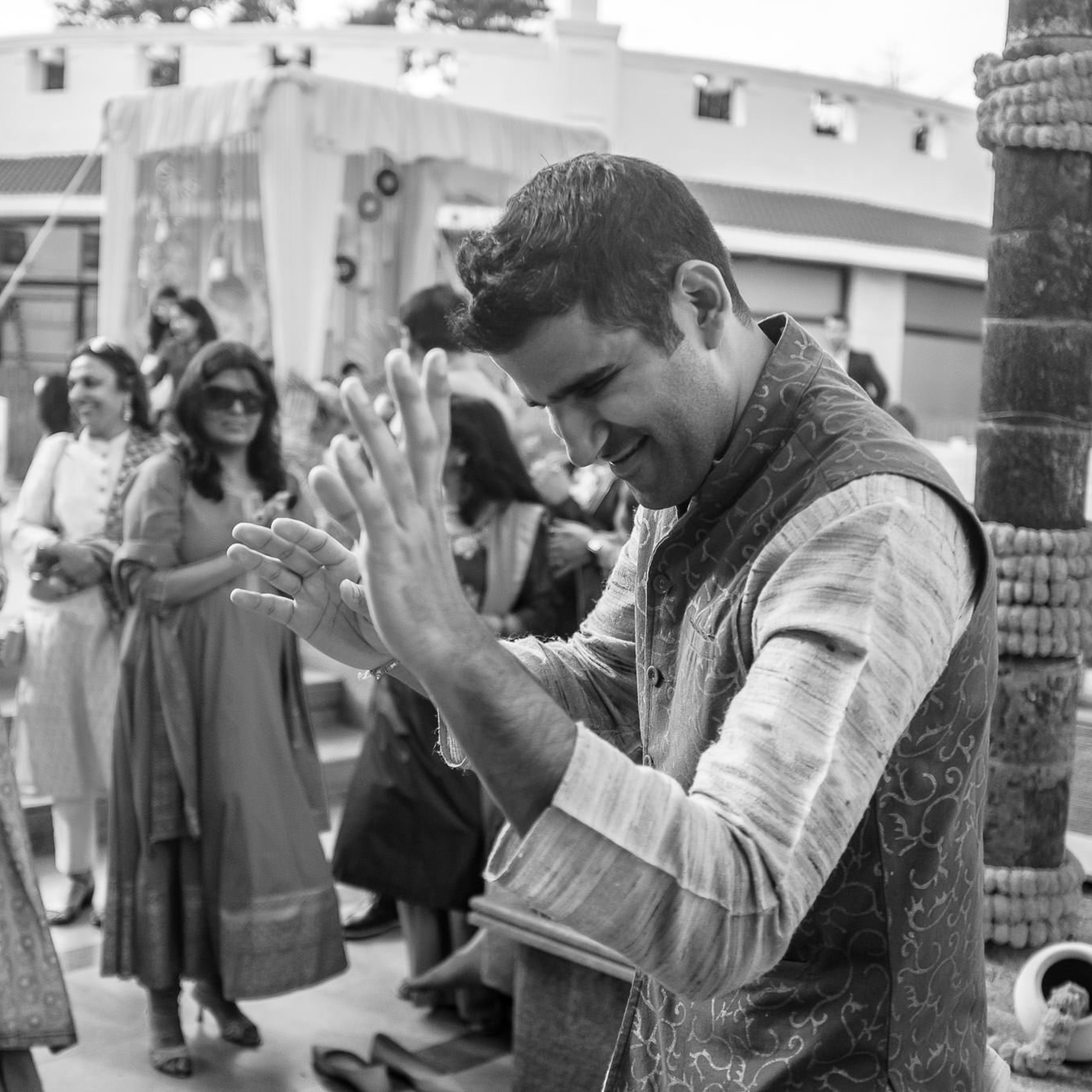 Punjabi + Marathi fusion wedding at New Delhi, India