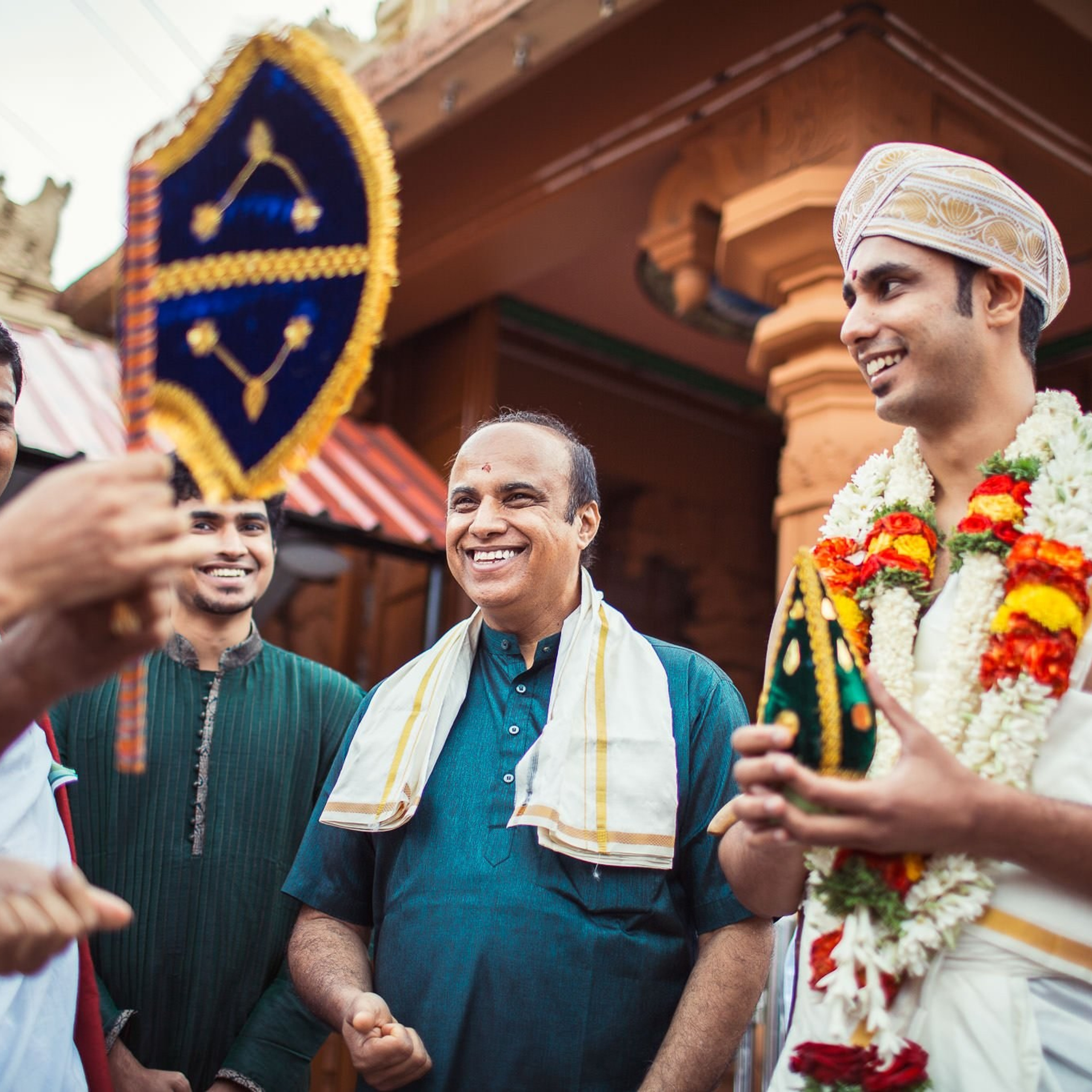 Traditional Kannada Brahmin Temple wedding, JP nagar, Bangalore