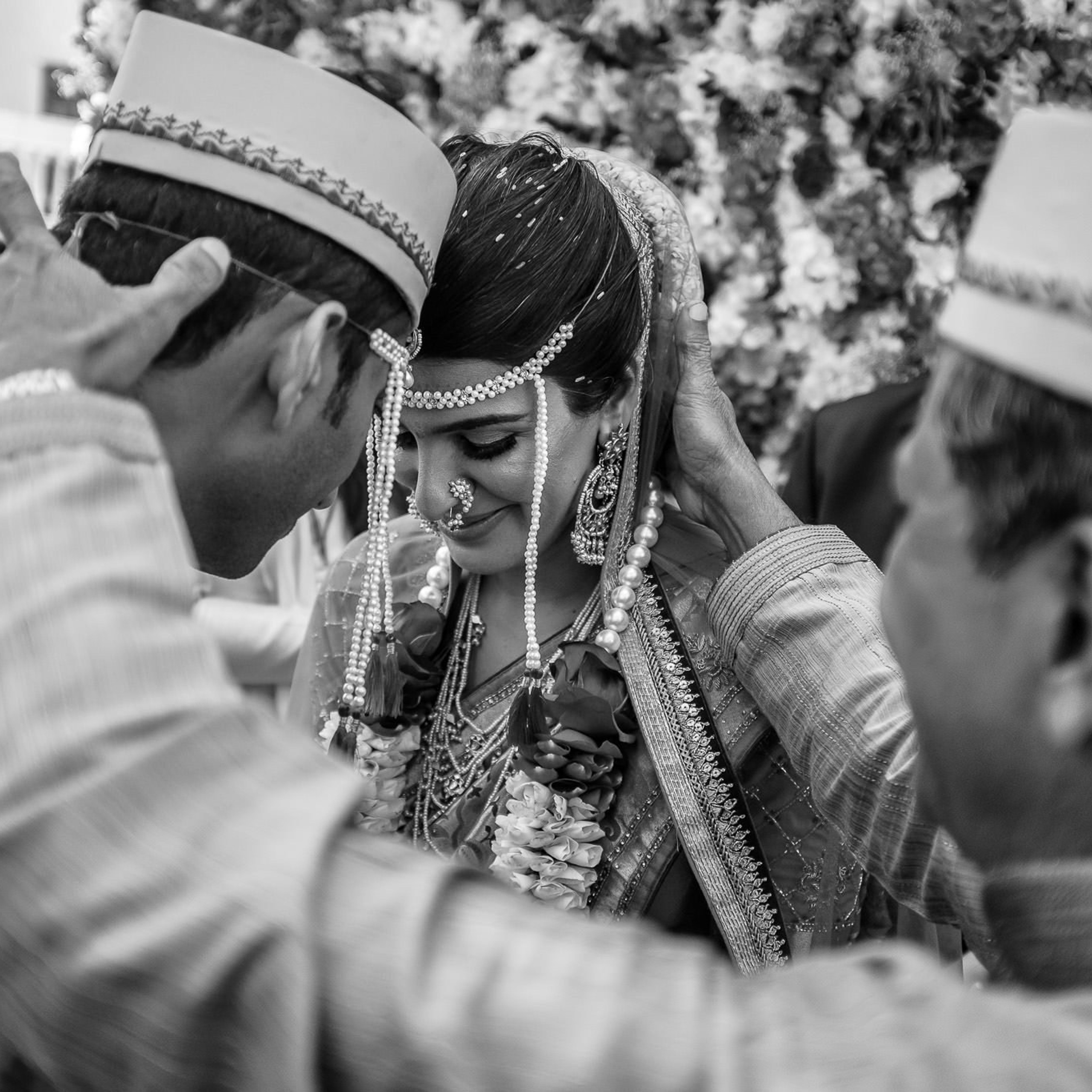 Punjabi + Marathi fusion wedding at New Delhi, India