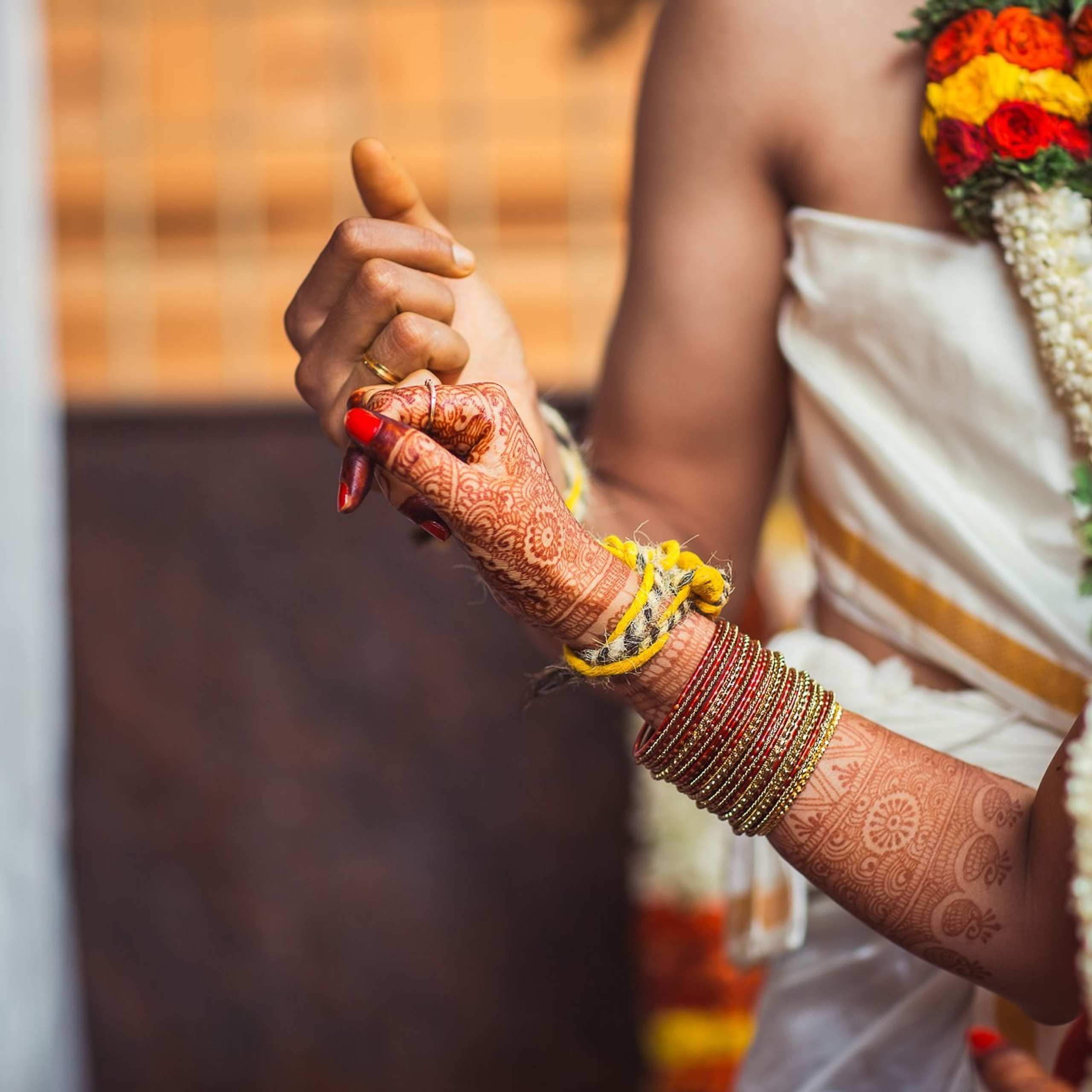 Traditional Kannada Brahmin Temple wedding, JP nagar, Bangalore