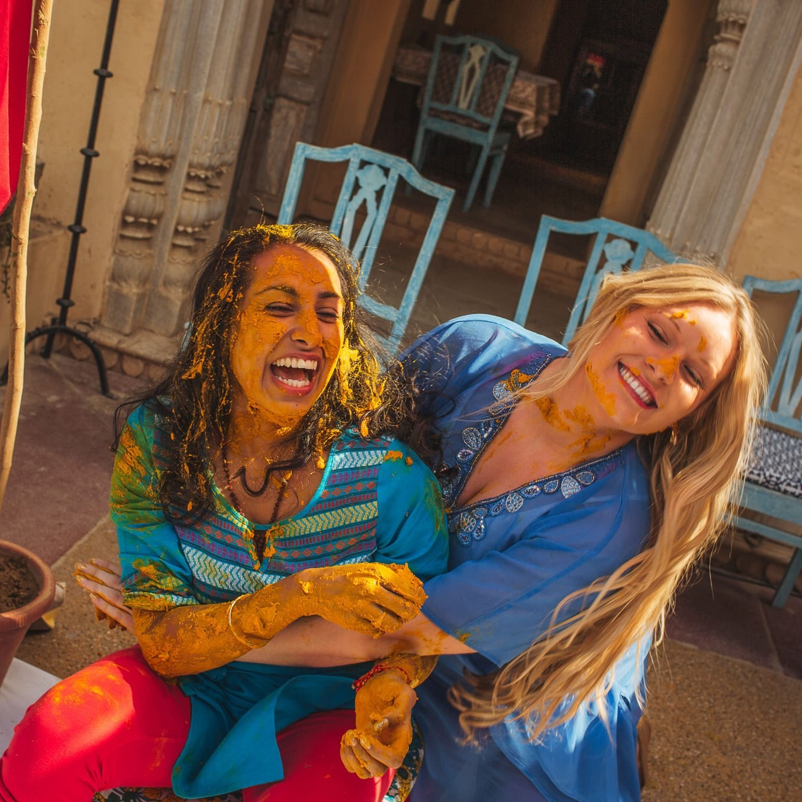 A destination wedding at Neemrana fort palace, Rajasthan, India