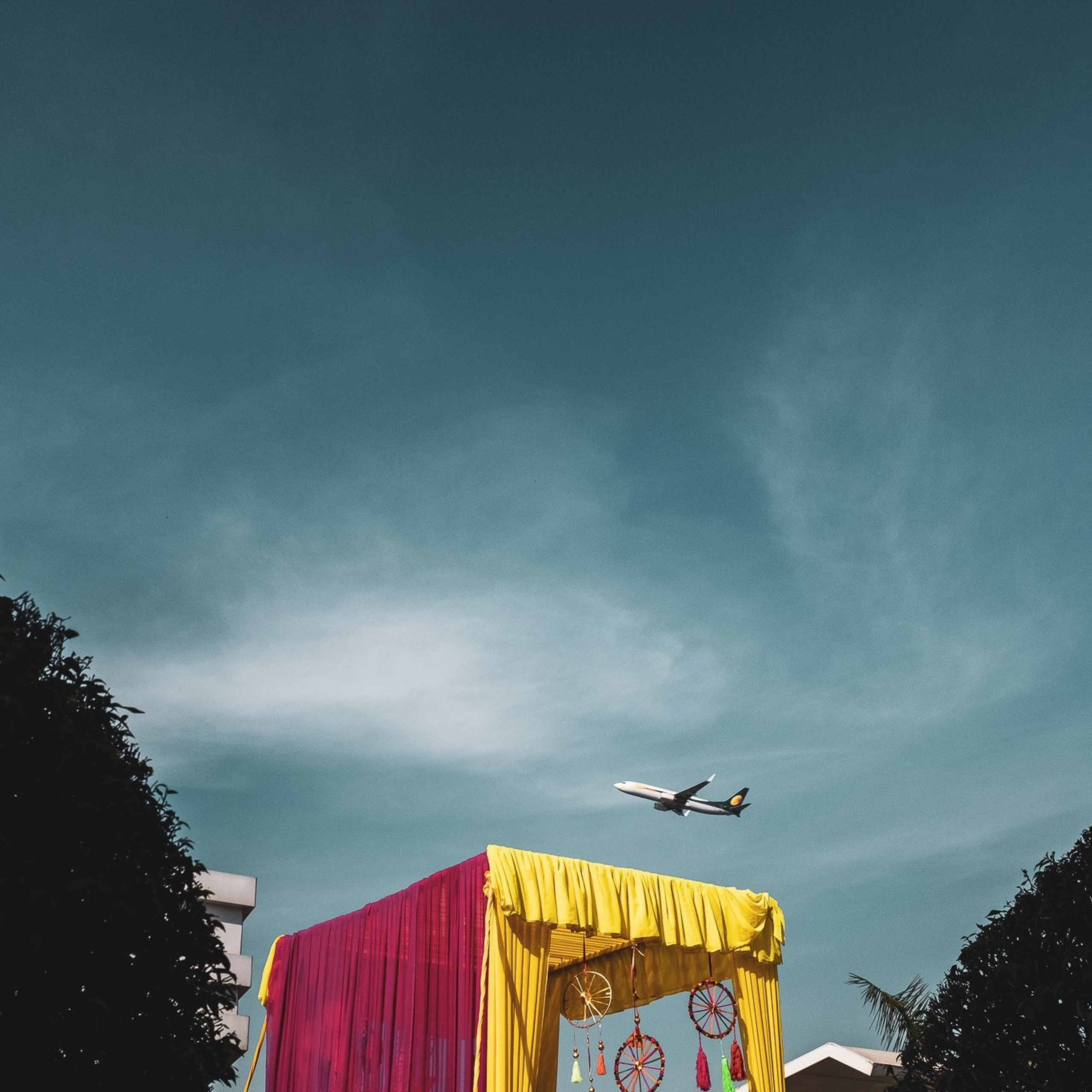 Punjabi + Marathi fusion wedding at New Delhi, India