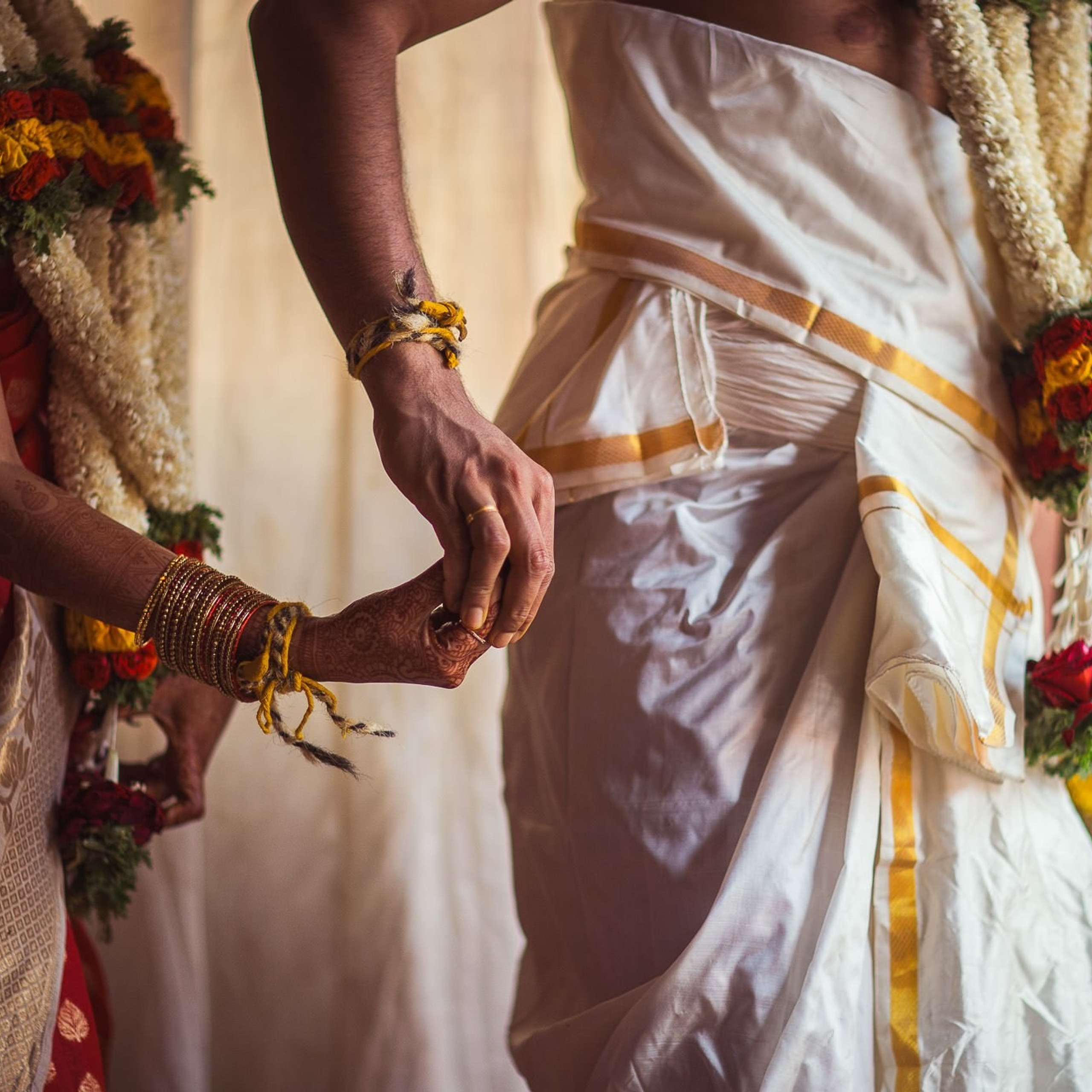 Traditional Kannada Brahmin Temple wedding, JP nagar, Bangalore