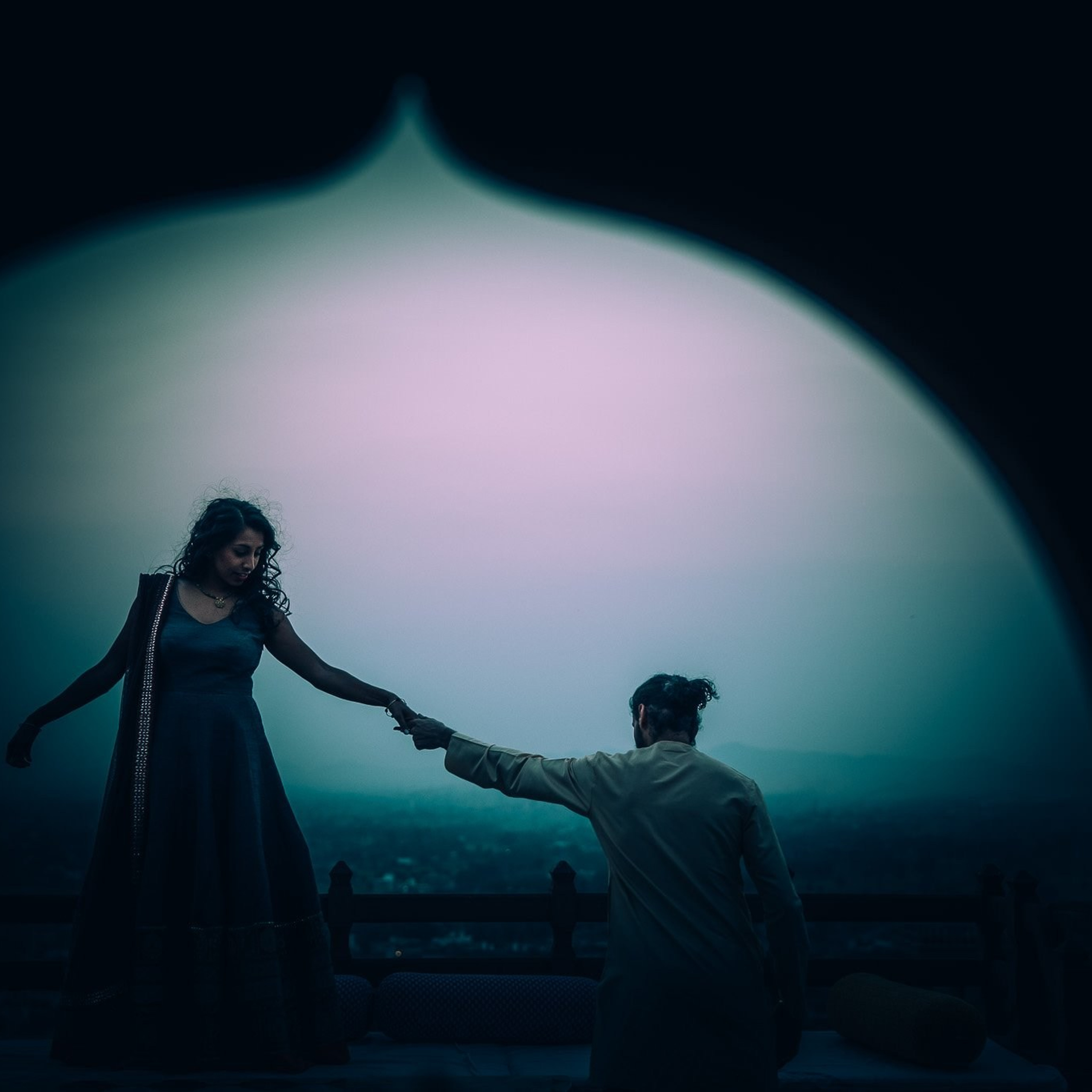 A destination wedding at Neemrana fort palace, Rajasthan, India