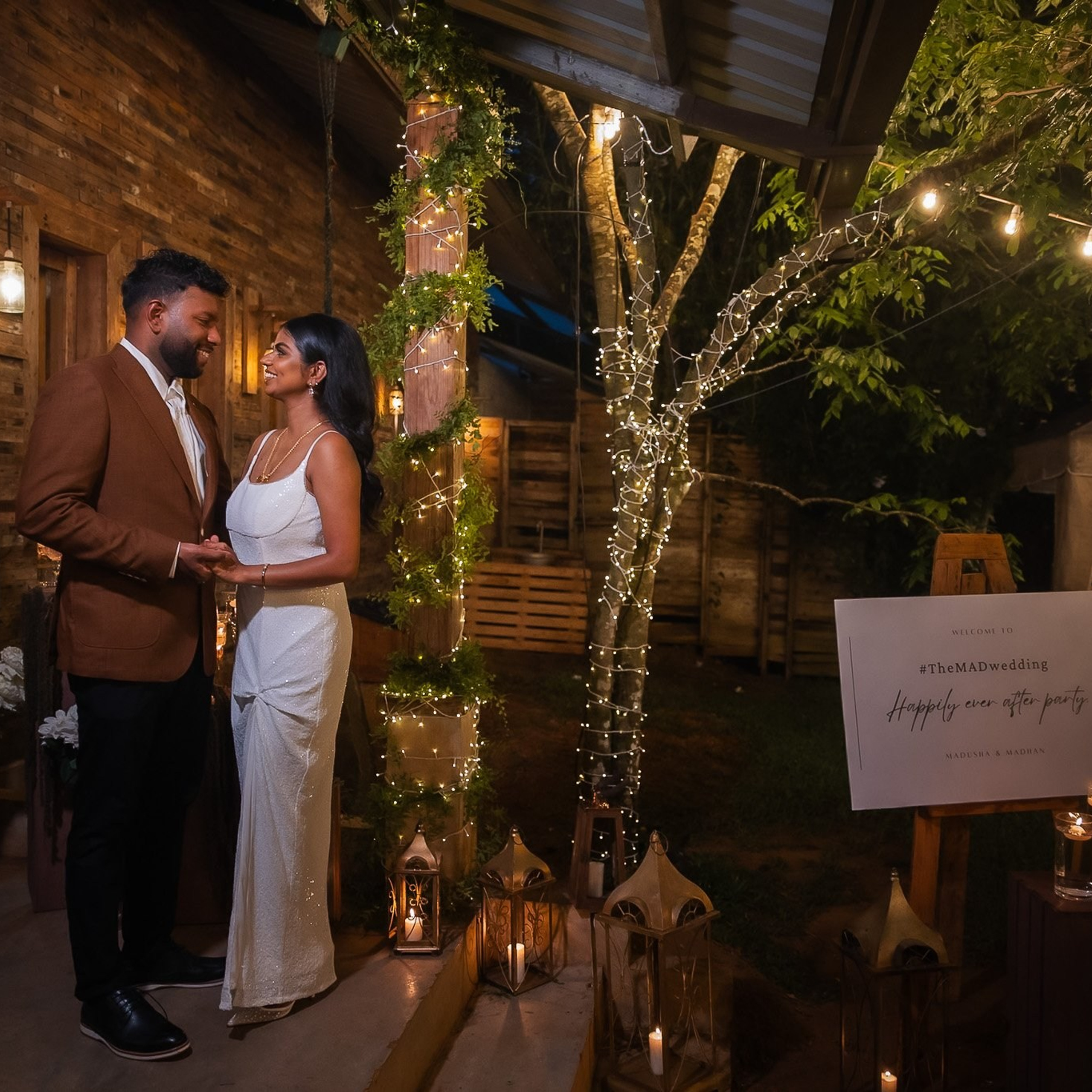 Tamil wedding after party: The Barnhouse, Panadura, Sri Lanka