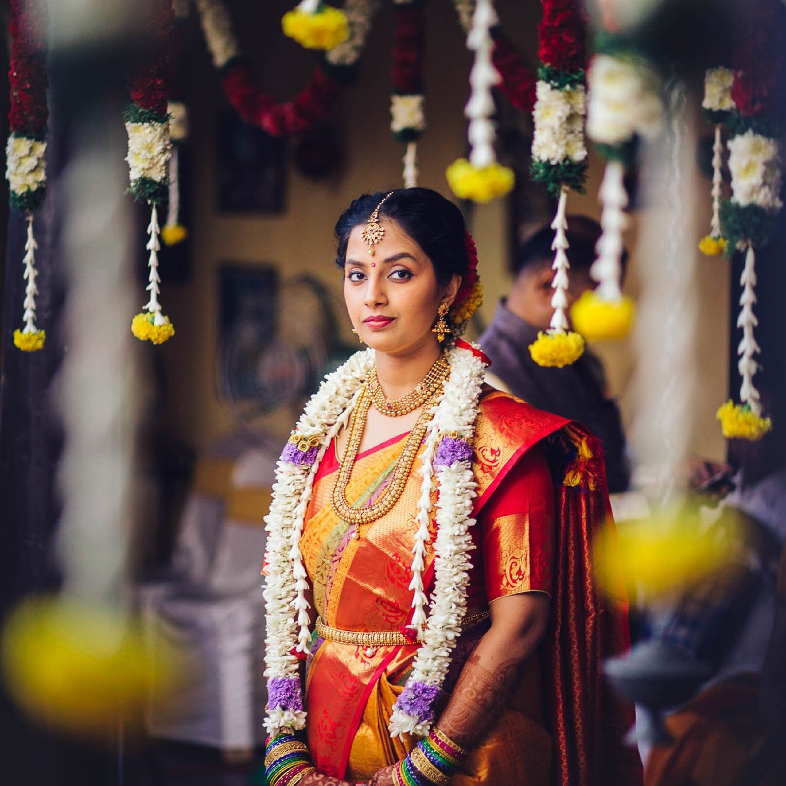Divya + Vivek — Traditional Brahmin Wedding at Rina’s Venue, Chennai | ONEIRO