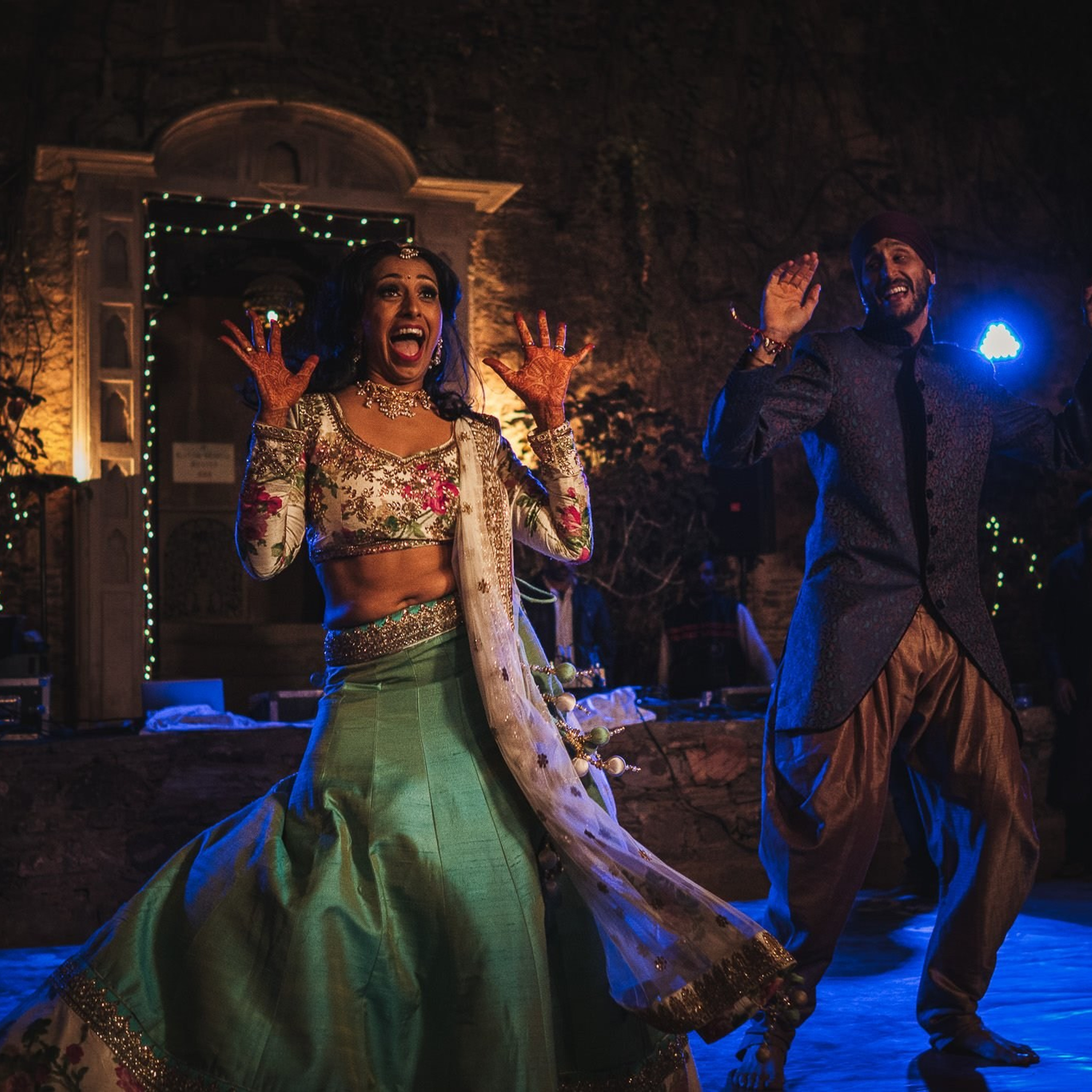 A destination wedding at Neemrana fort palace, Rajasthan, India