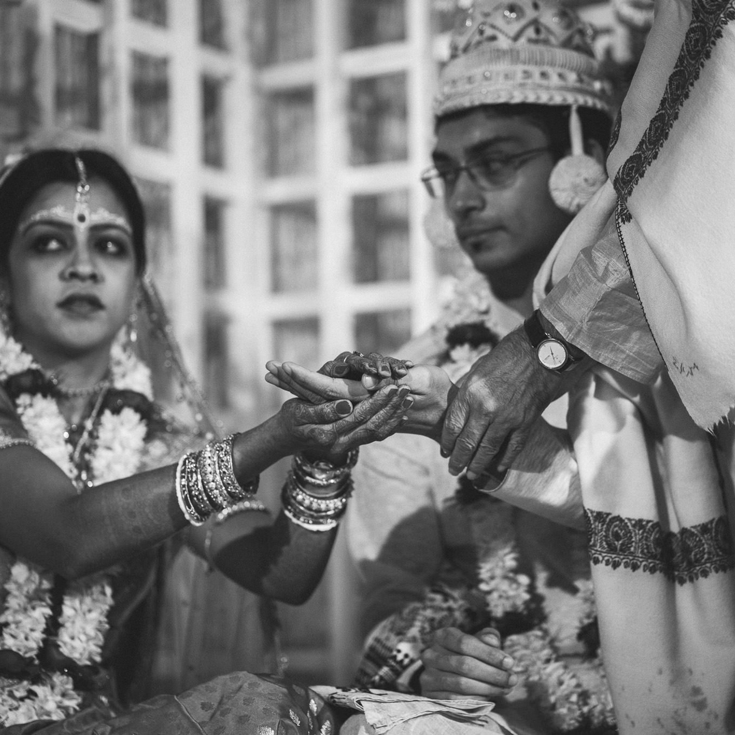 A traditional Bengali wedding at Kolkata, West Bengal