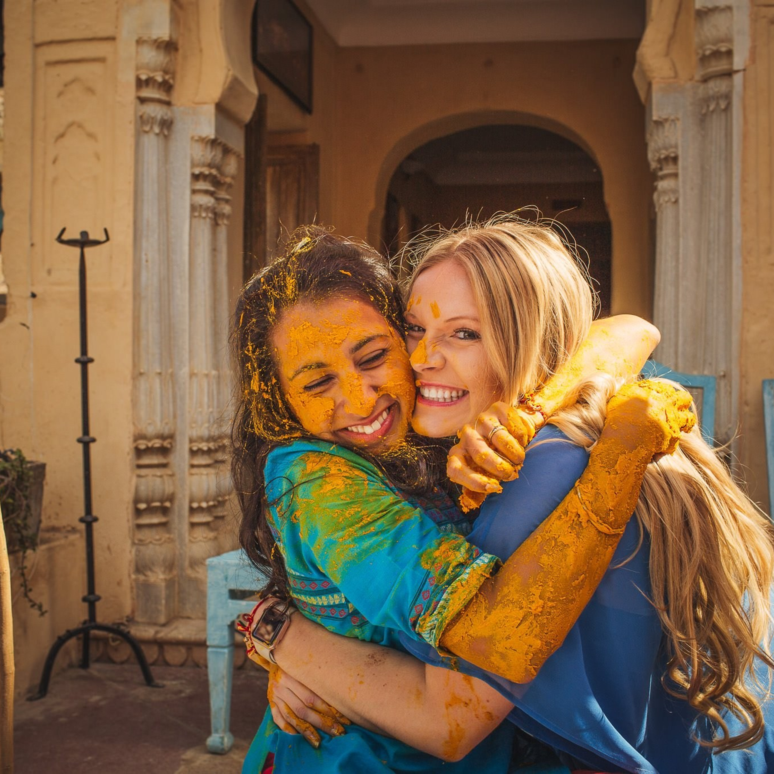 A destination wedding at Neemrana fort palace, Rajasthan, India