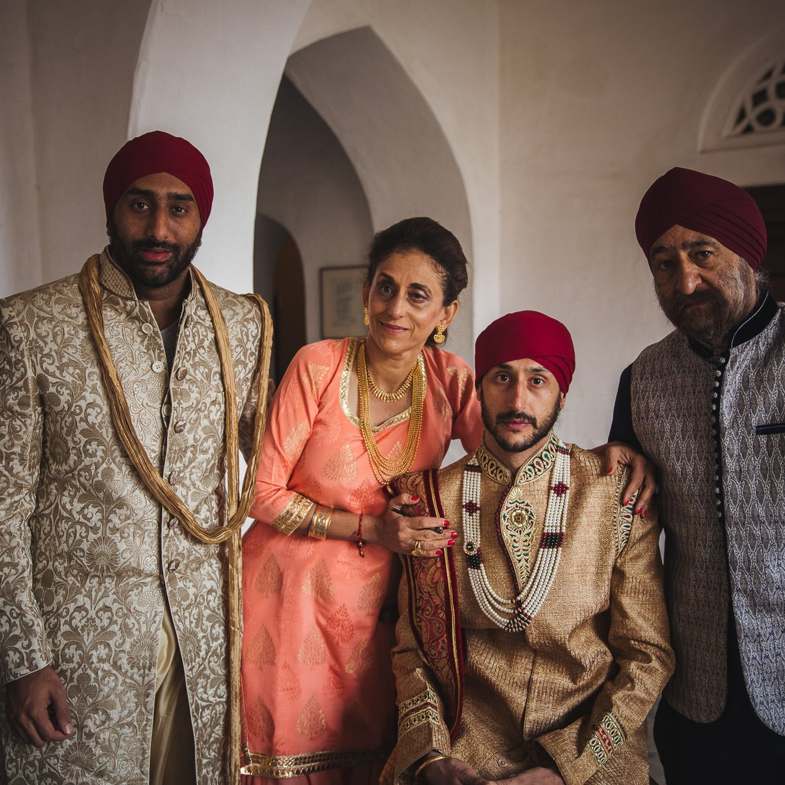 A destination wedding at Neemrana fort palace, Rajasthan, India