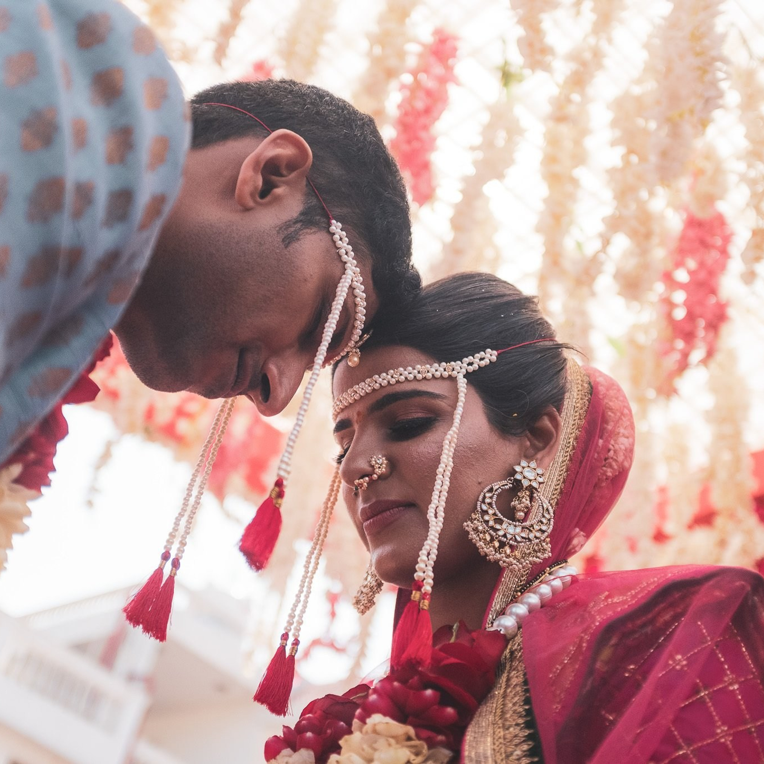 Punjabi + Marathi fusion wedding at New Delhi, India