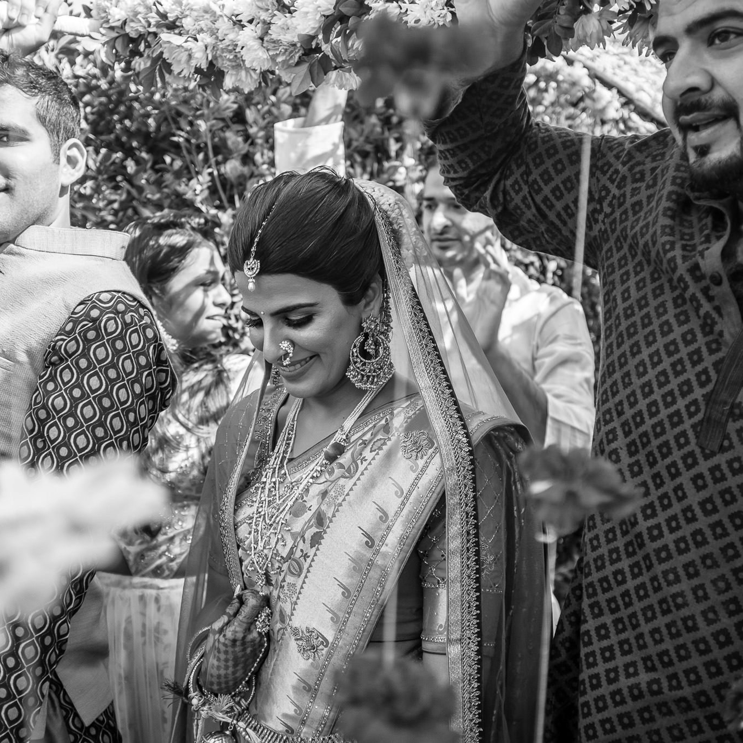 Punjabi + Marathi fusion wedding at New Delhi, India