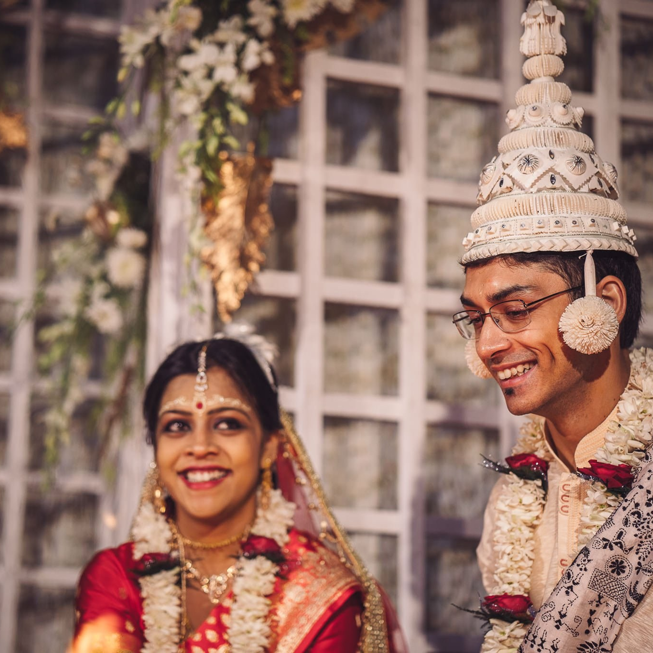 A traditional Bengali wedding at Kolkata, West Bengal