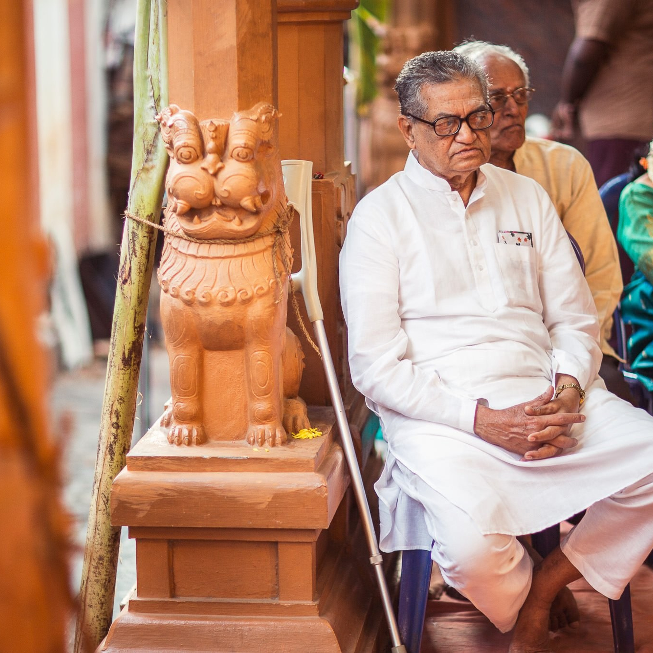 Traditional Kannada Brahmin Temple wedding, JP nagar, Bangalore