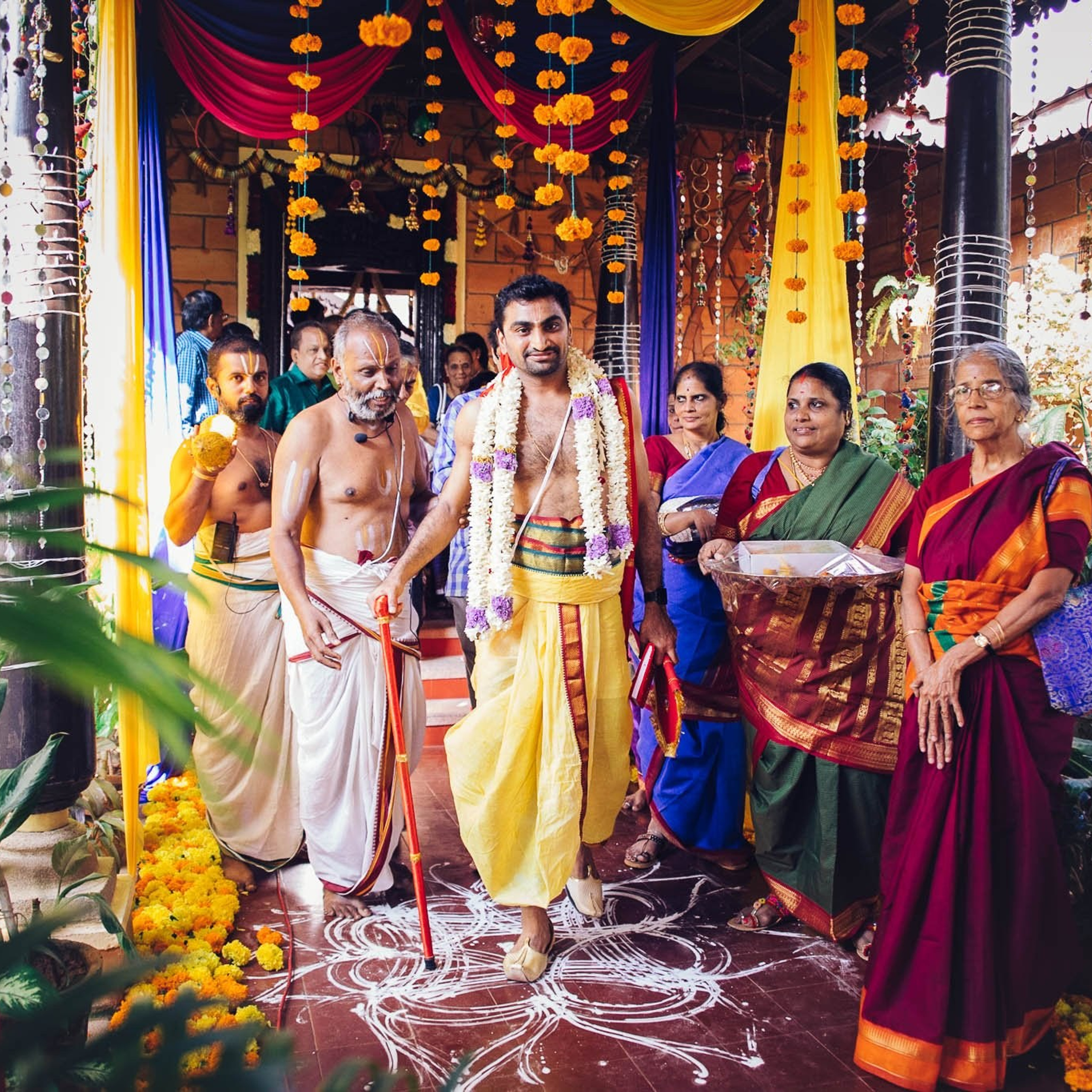 Divya + Vivek — Traditional Brahmin Wedding at Rina’s Venue, Chennai | ONEIRO
