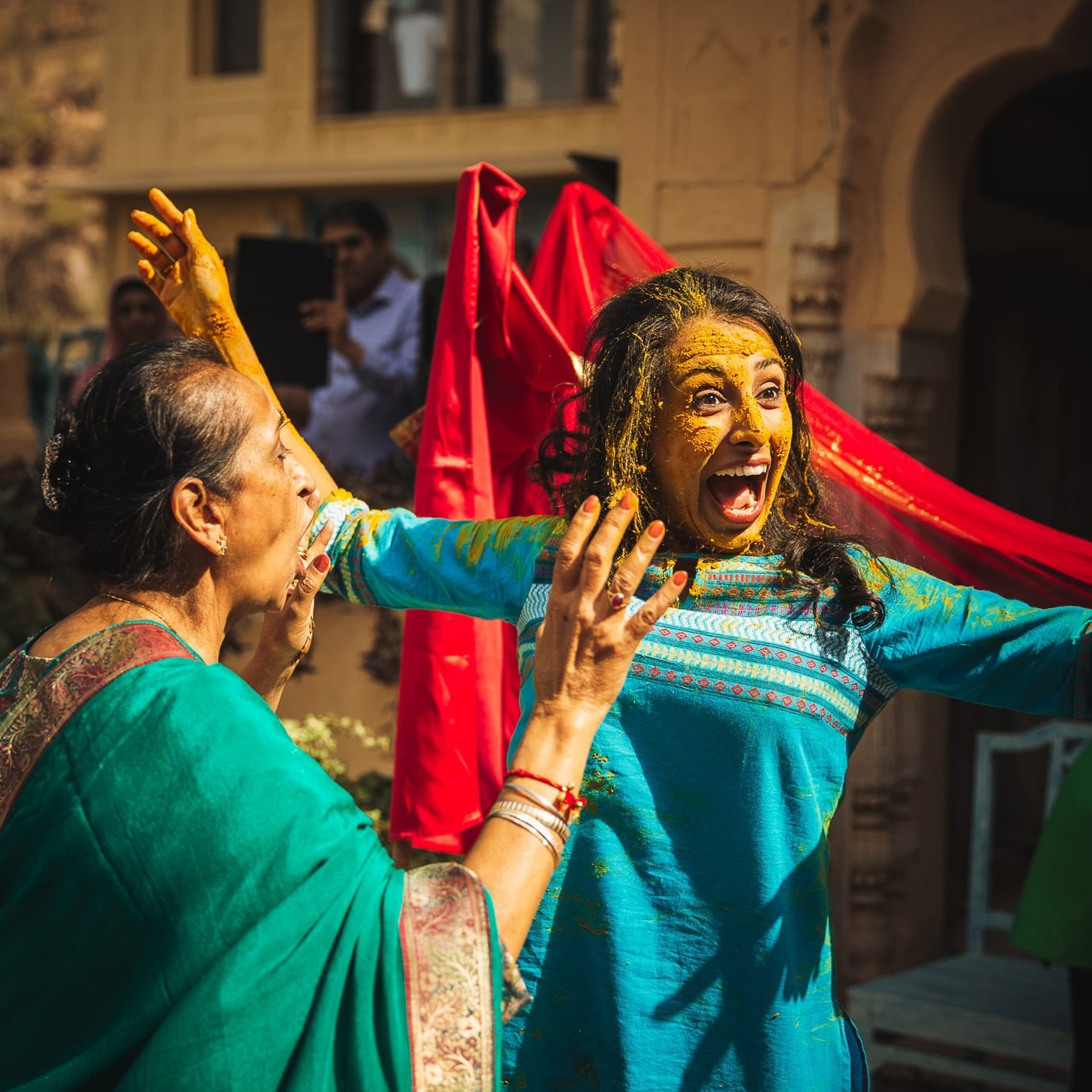A destination wedding at Neemrana fort palace, Rajasthan, India