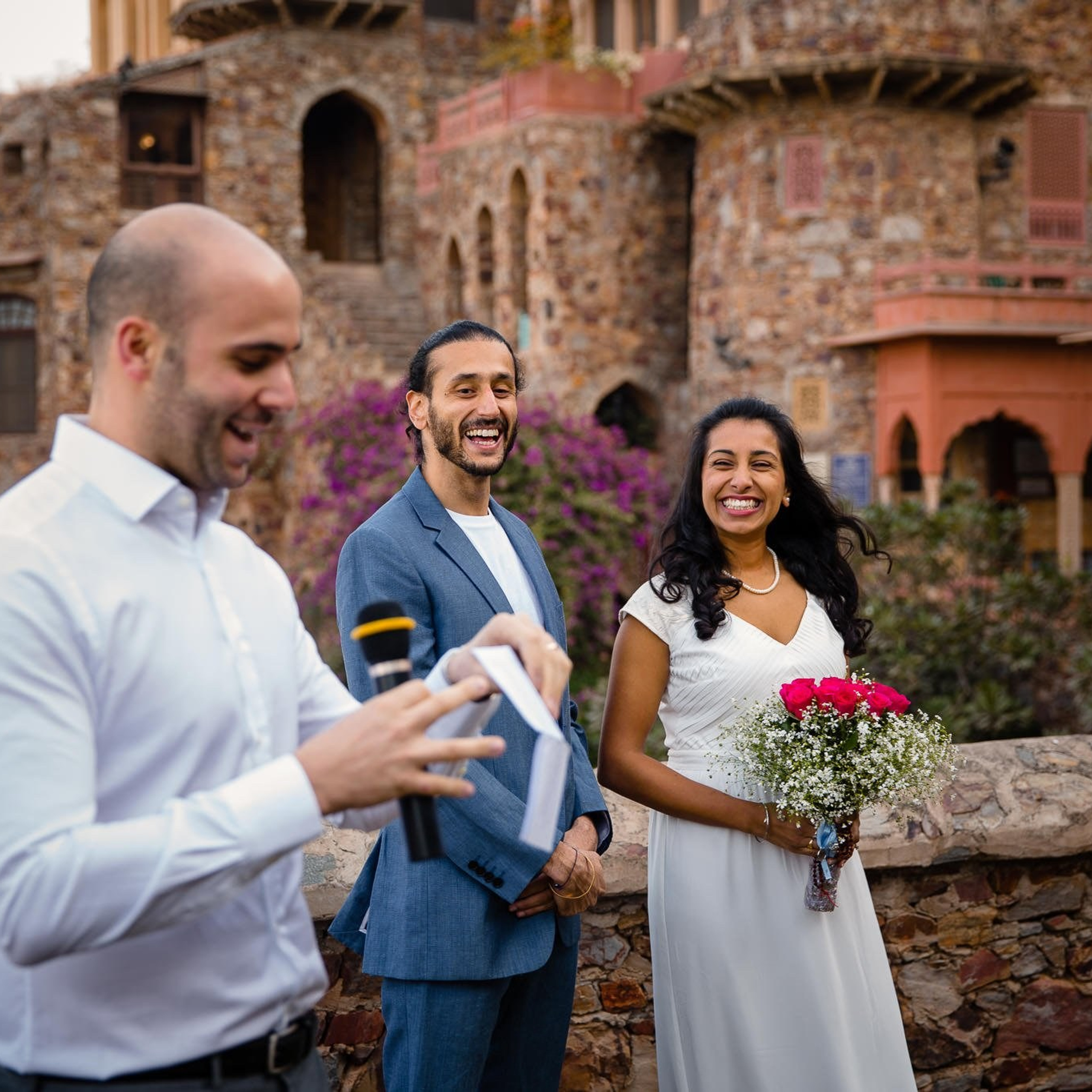 A destination wedding at Neemrana fort palace, Rajasthan, India