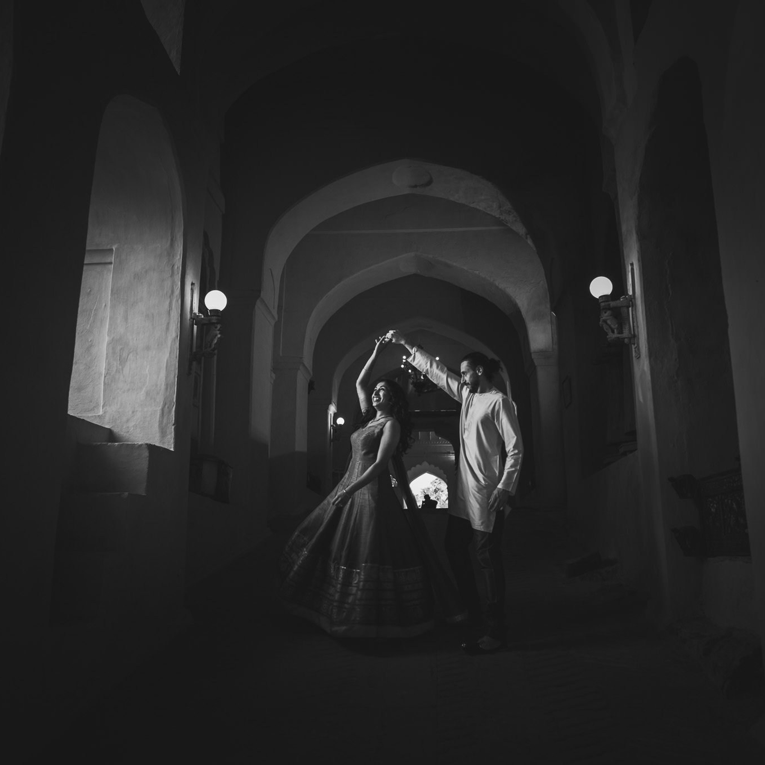 A destination wedding at Neemrana fort palace, Rajasthan, India