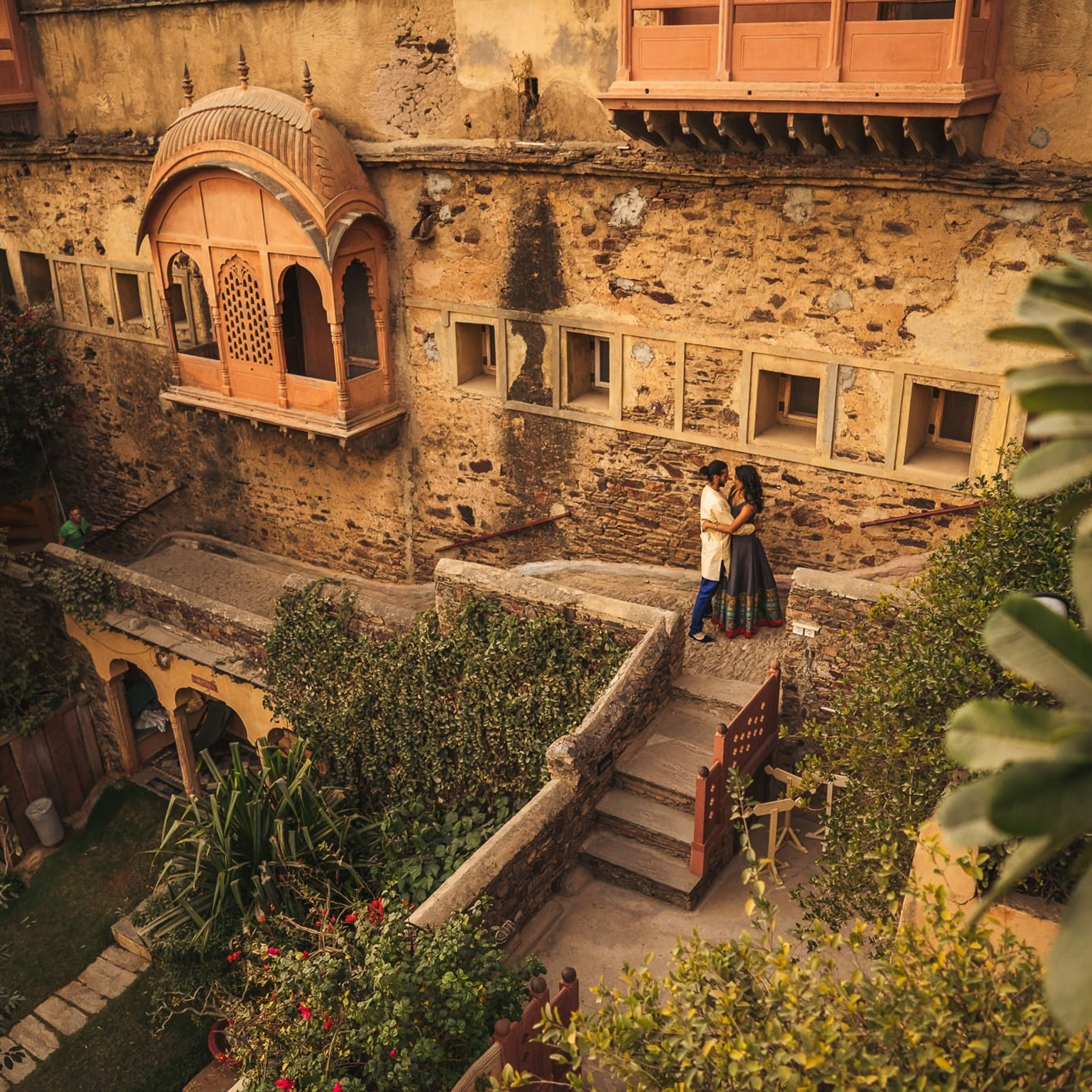 A destination wedding at Neemrana fort palace, Rajasthan, India