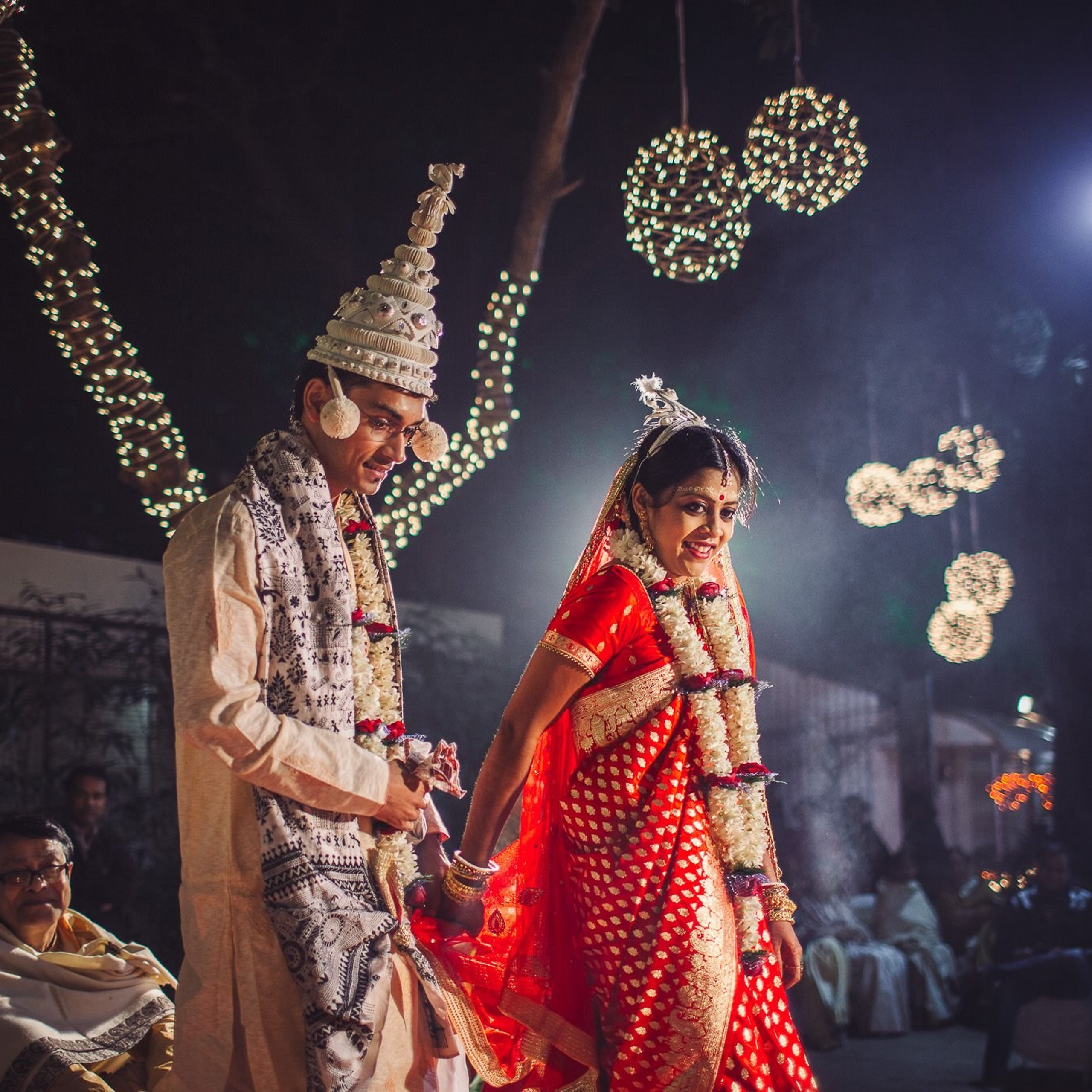 A traditional Bengali wedding at Kolkata, West Bengal