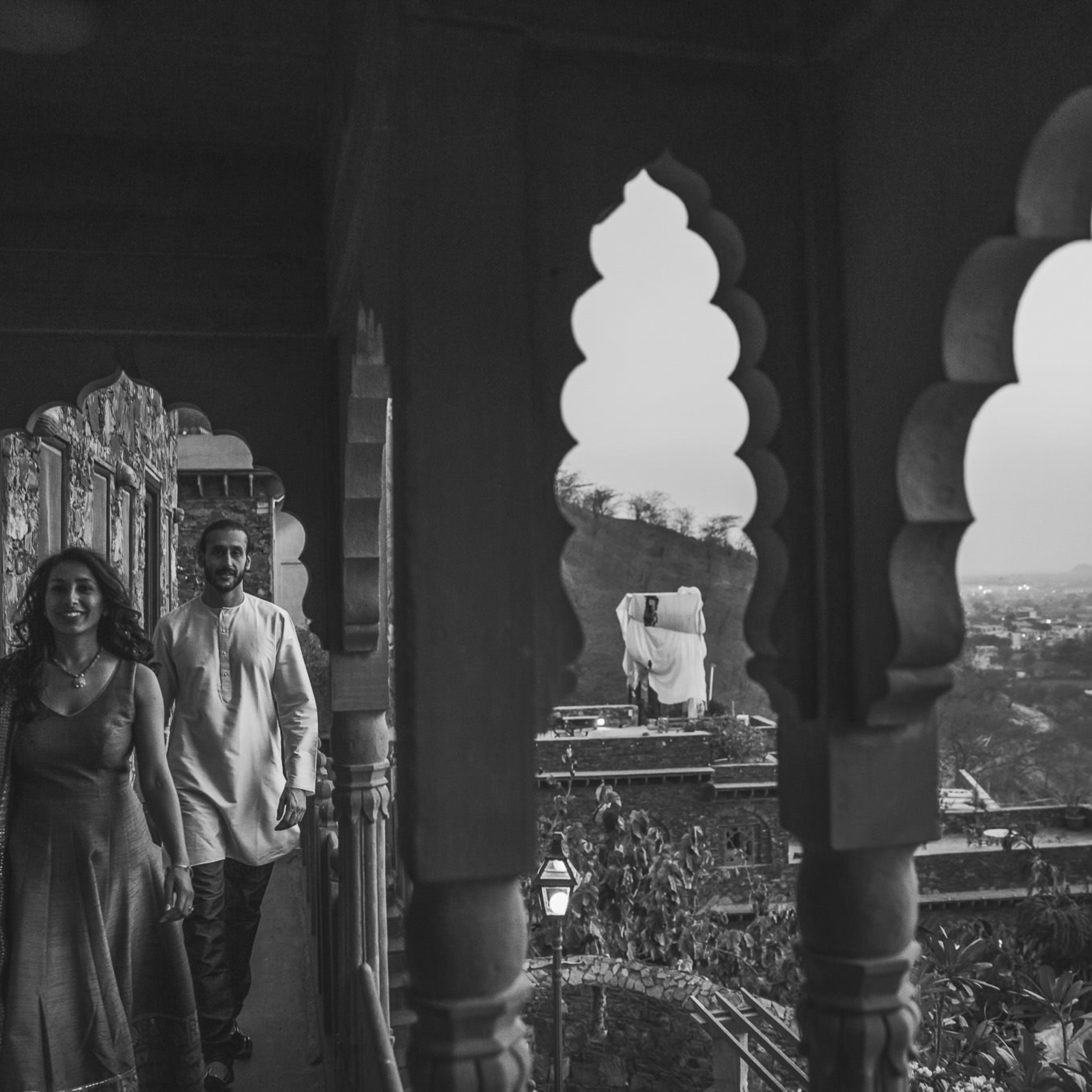 A destination wedding at Neemrana fort palace, Rajasthan, India