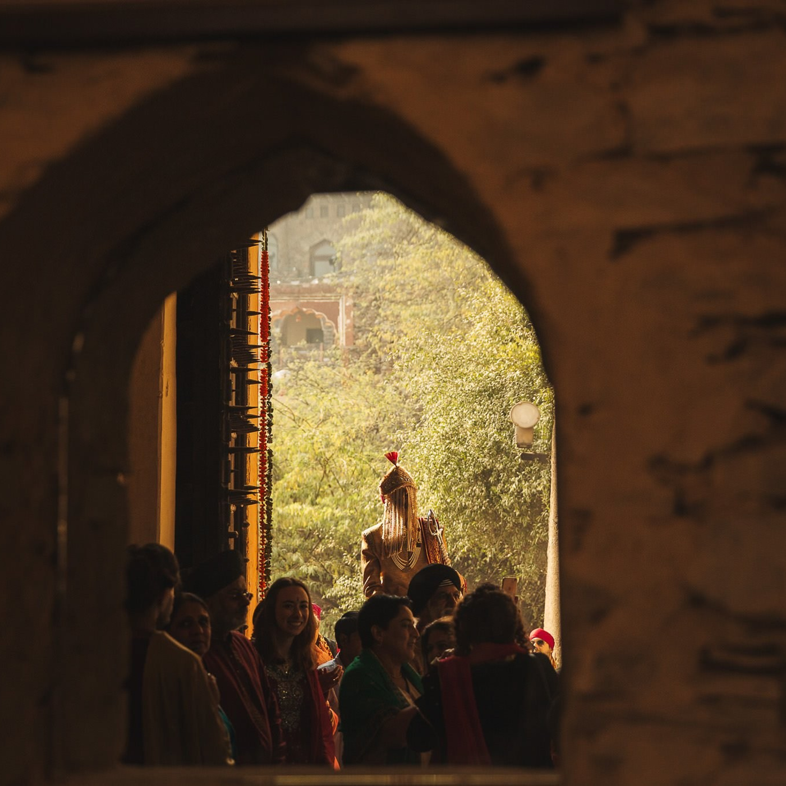 A destination wedding at Neemrana fort palace, Rajasthan, India