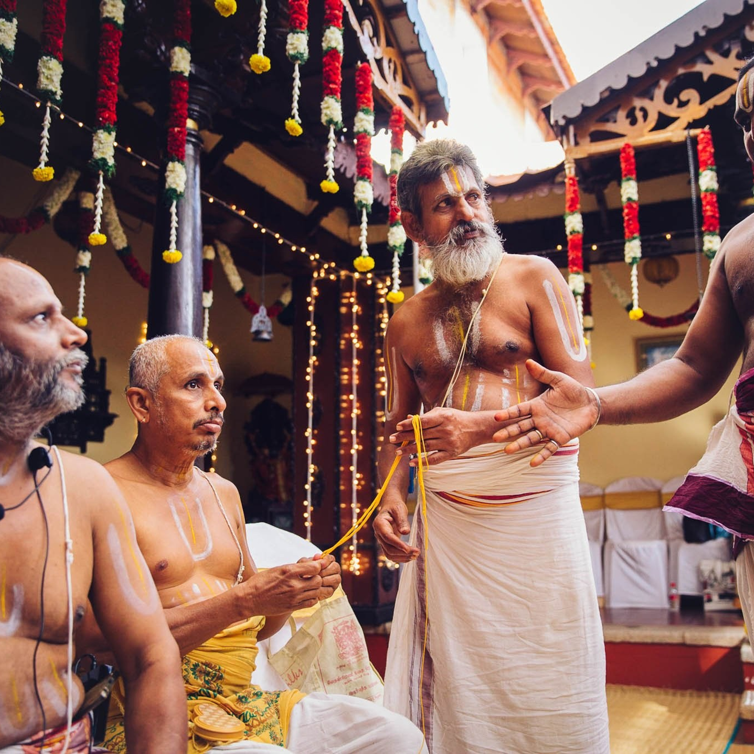 Divya + Vivek — Traditional Brahmin Wedding at Rina’s Venue, Chennai | ONEIRO