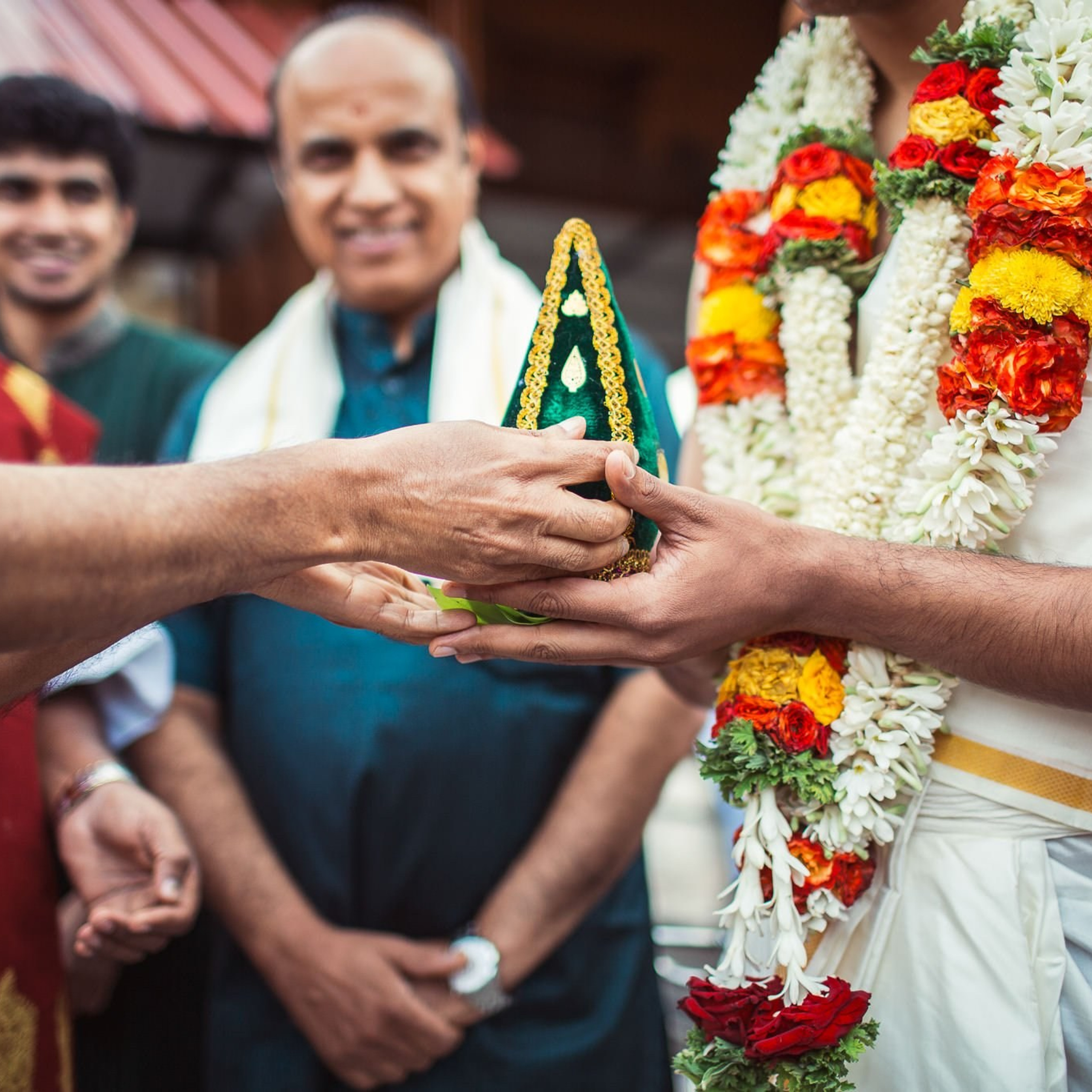 Traditional Kannada Brahmin Temple wedding, JP nagar, Bangalore