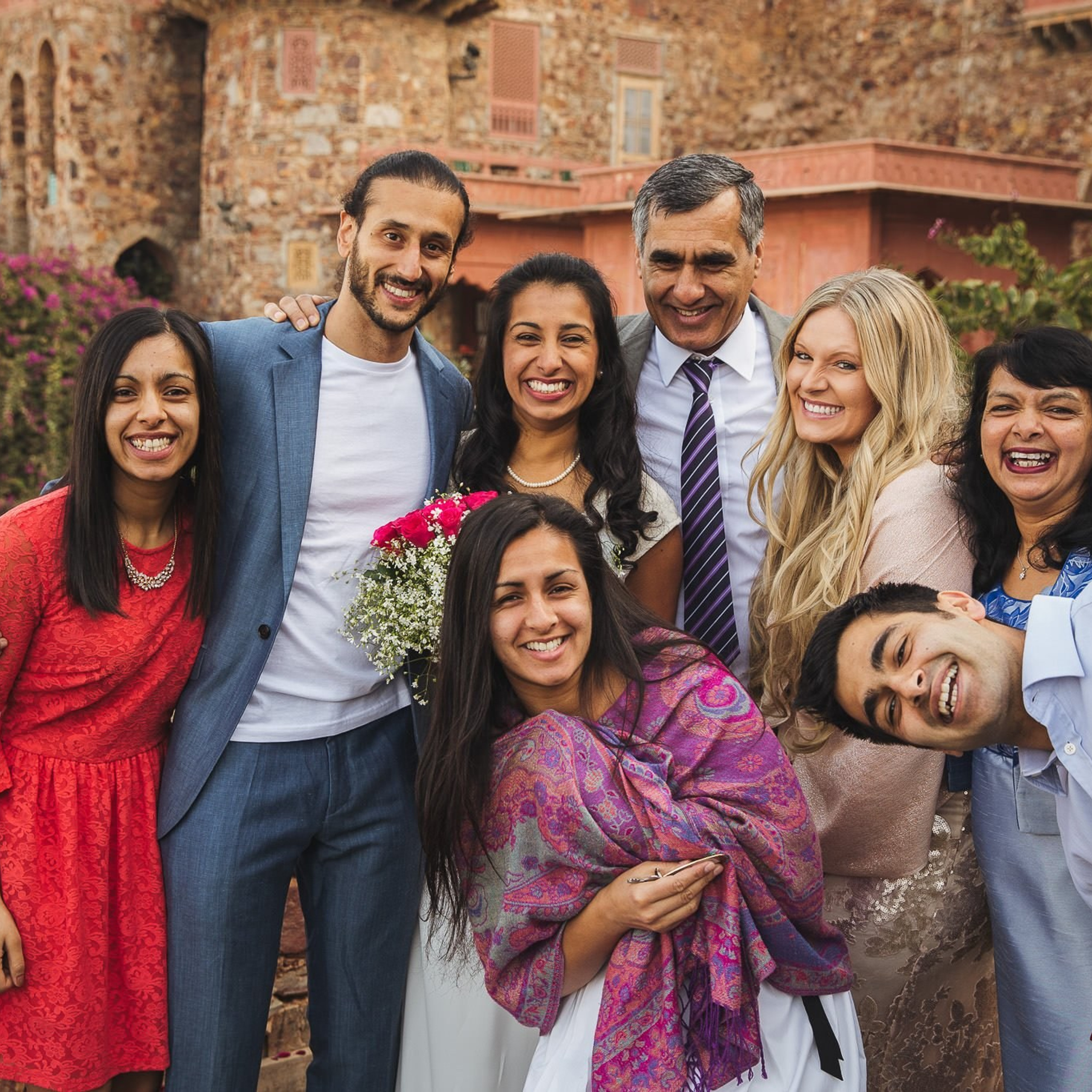 A destination wedding at Neemrana fort palace, Rajasthan, India