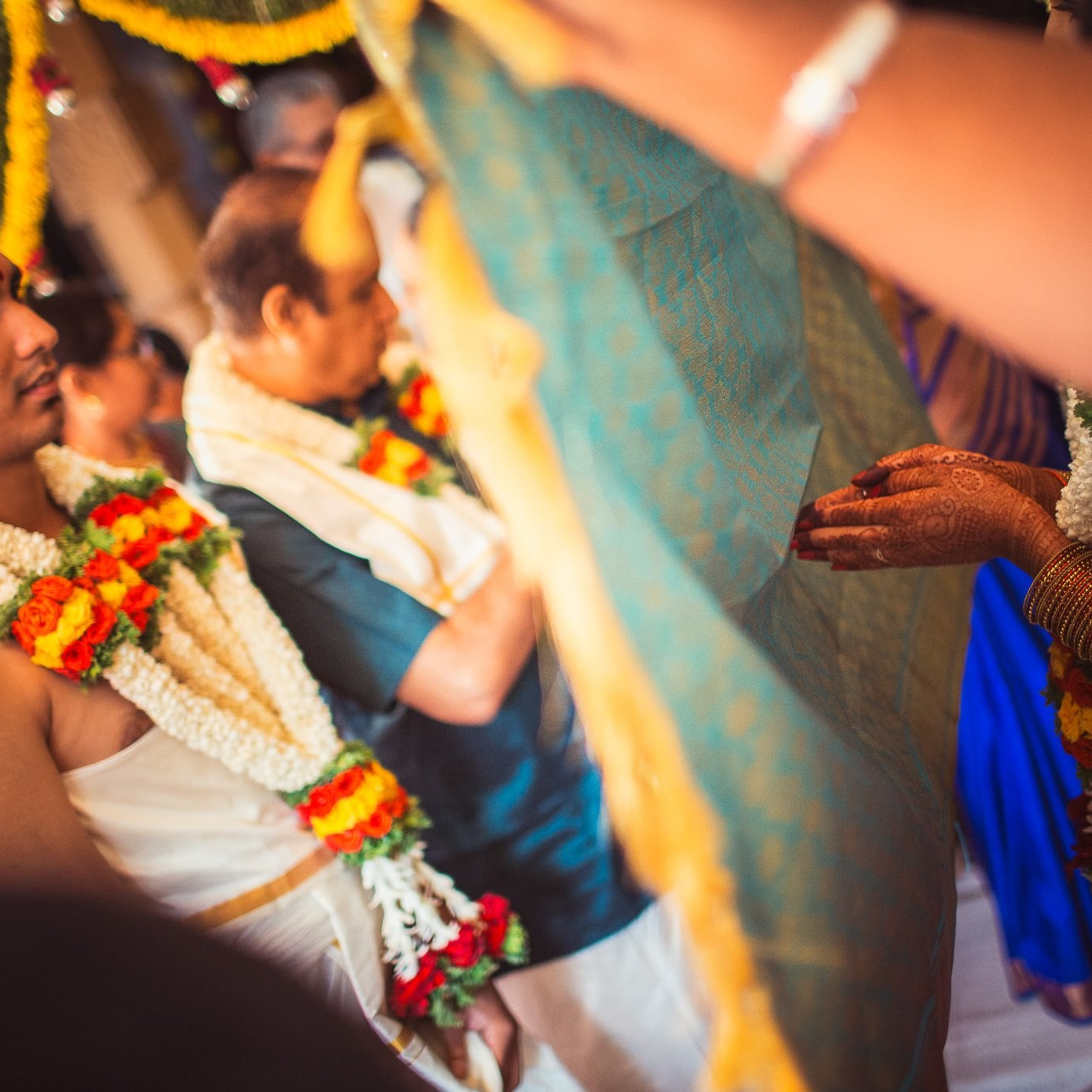 Traditional Kannada Brahmin Temple wedding, JP nagar, Bangalore