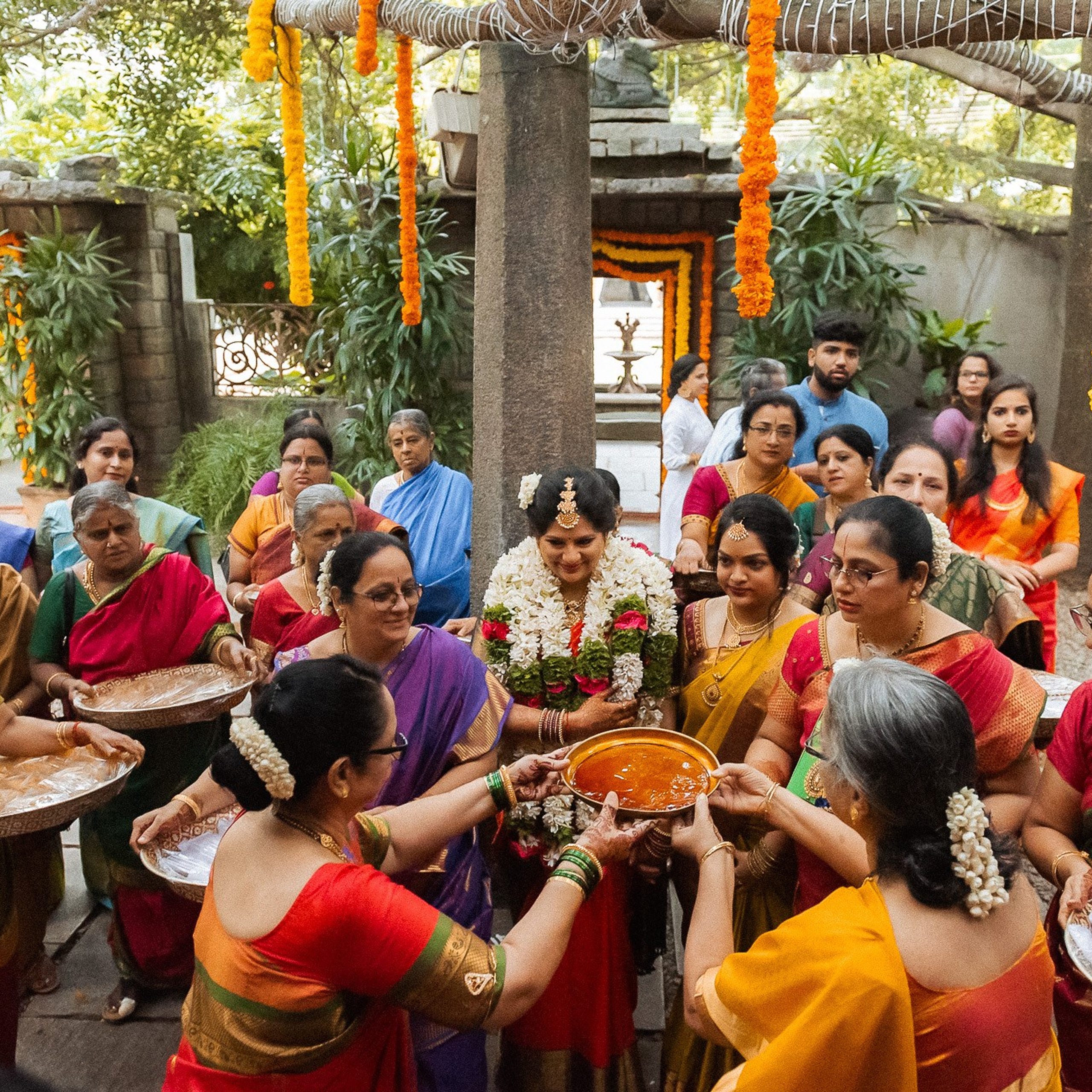 A Tamil Brahmin Wedding at The Tamarind Tree Bangalore