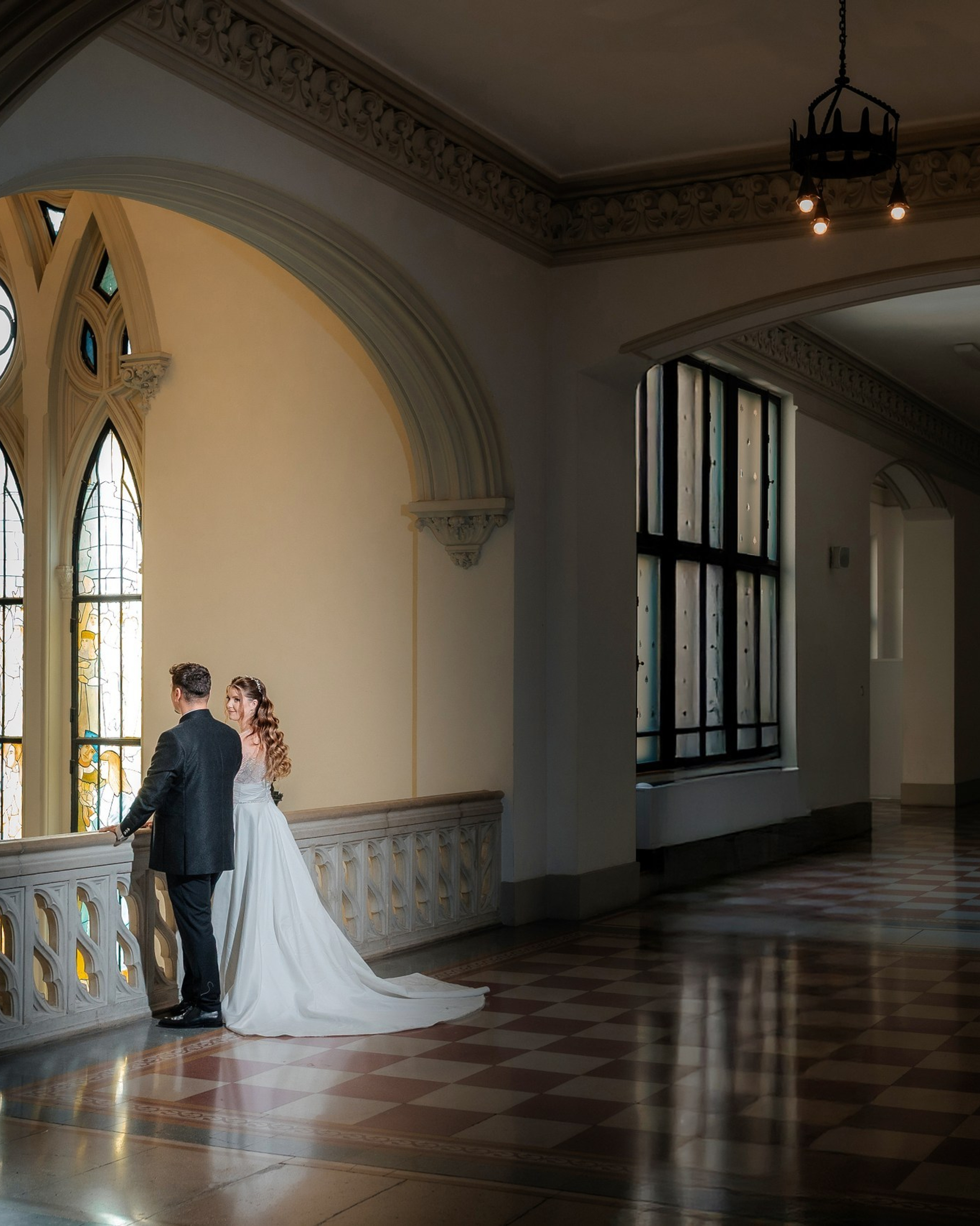 Trash the Dress – Paul & Bianca la Palatul Culturii, Iași