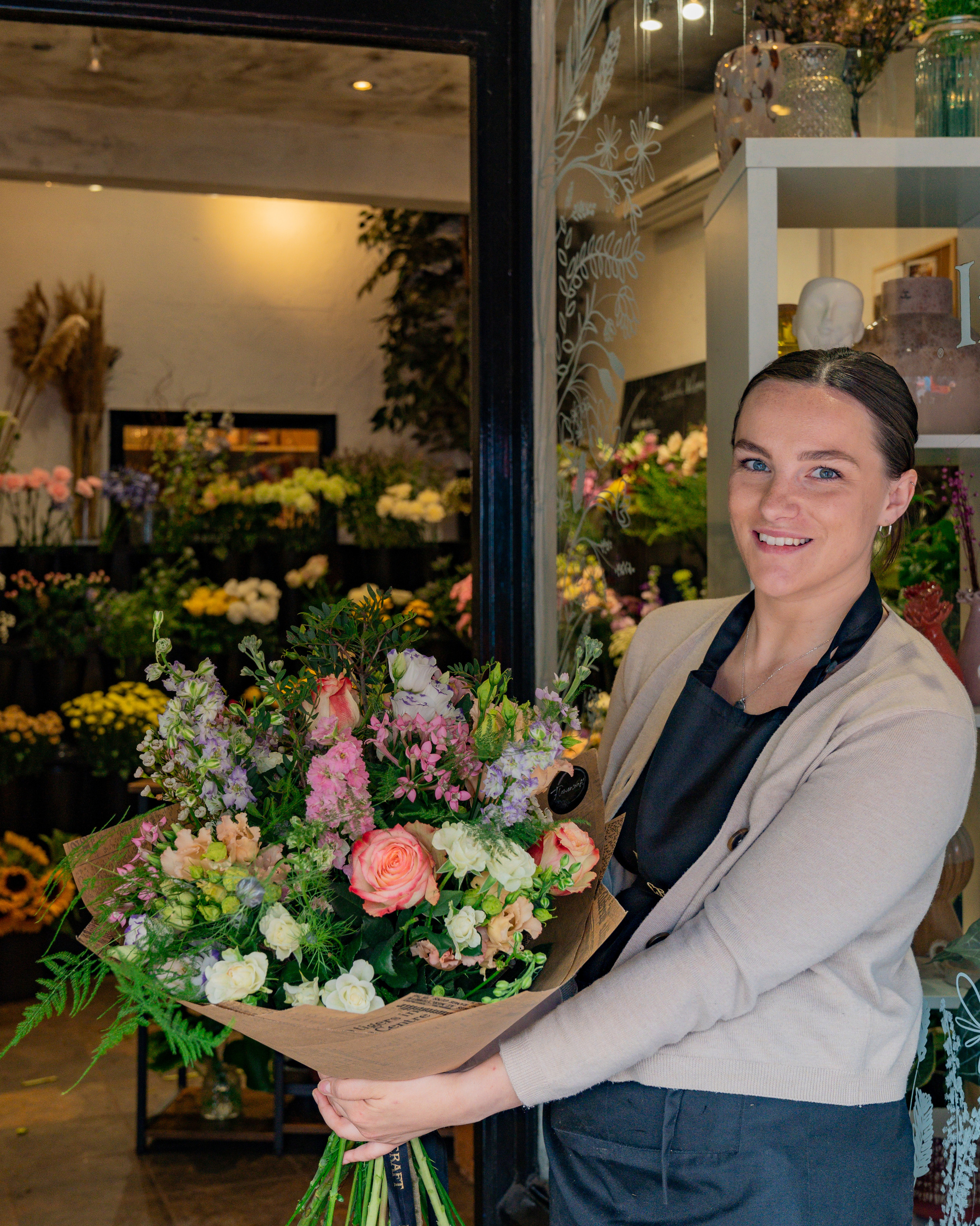 Flower Craft Gosforth Branding photo session