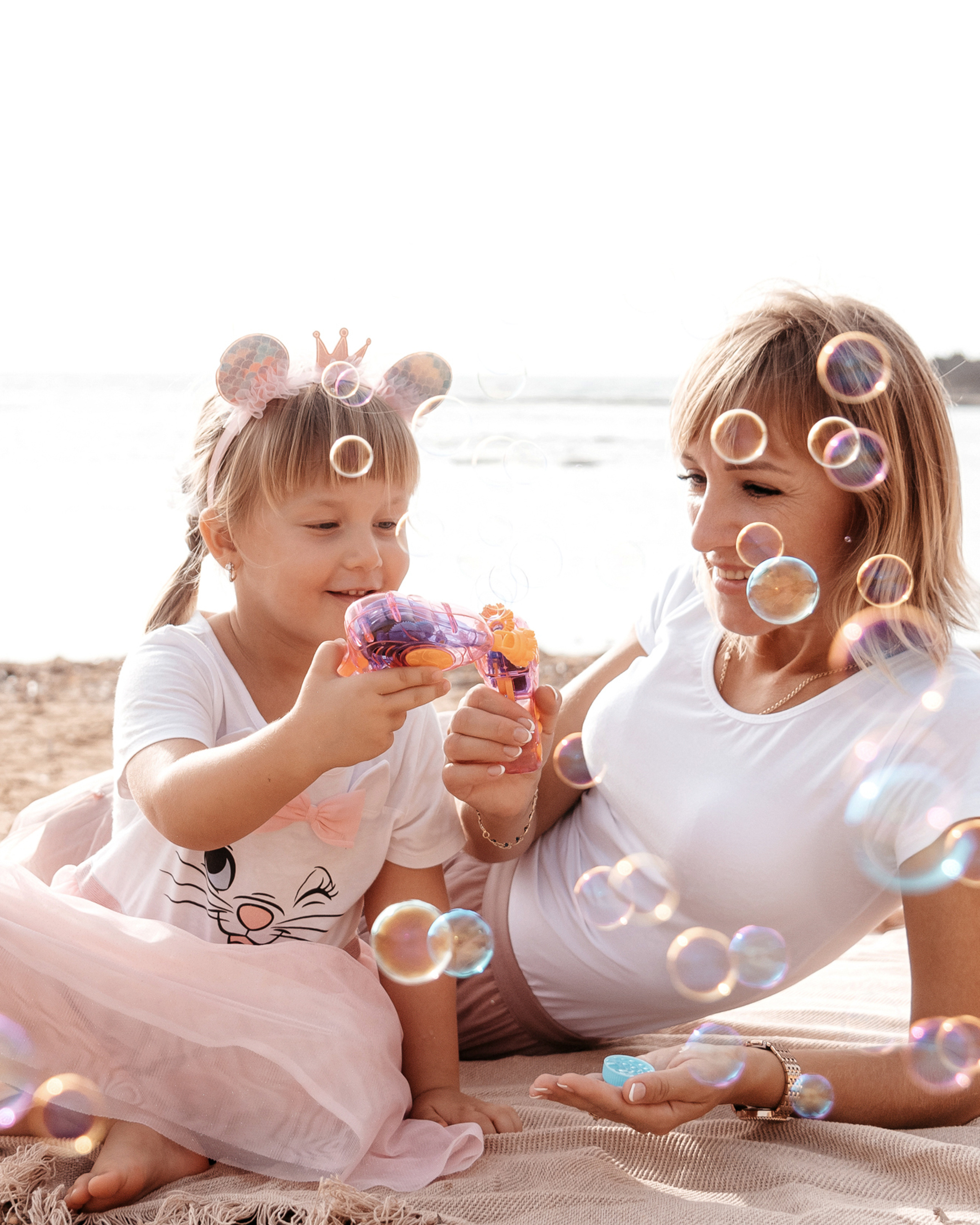 Семейная фотосессия на пляже