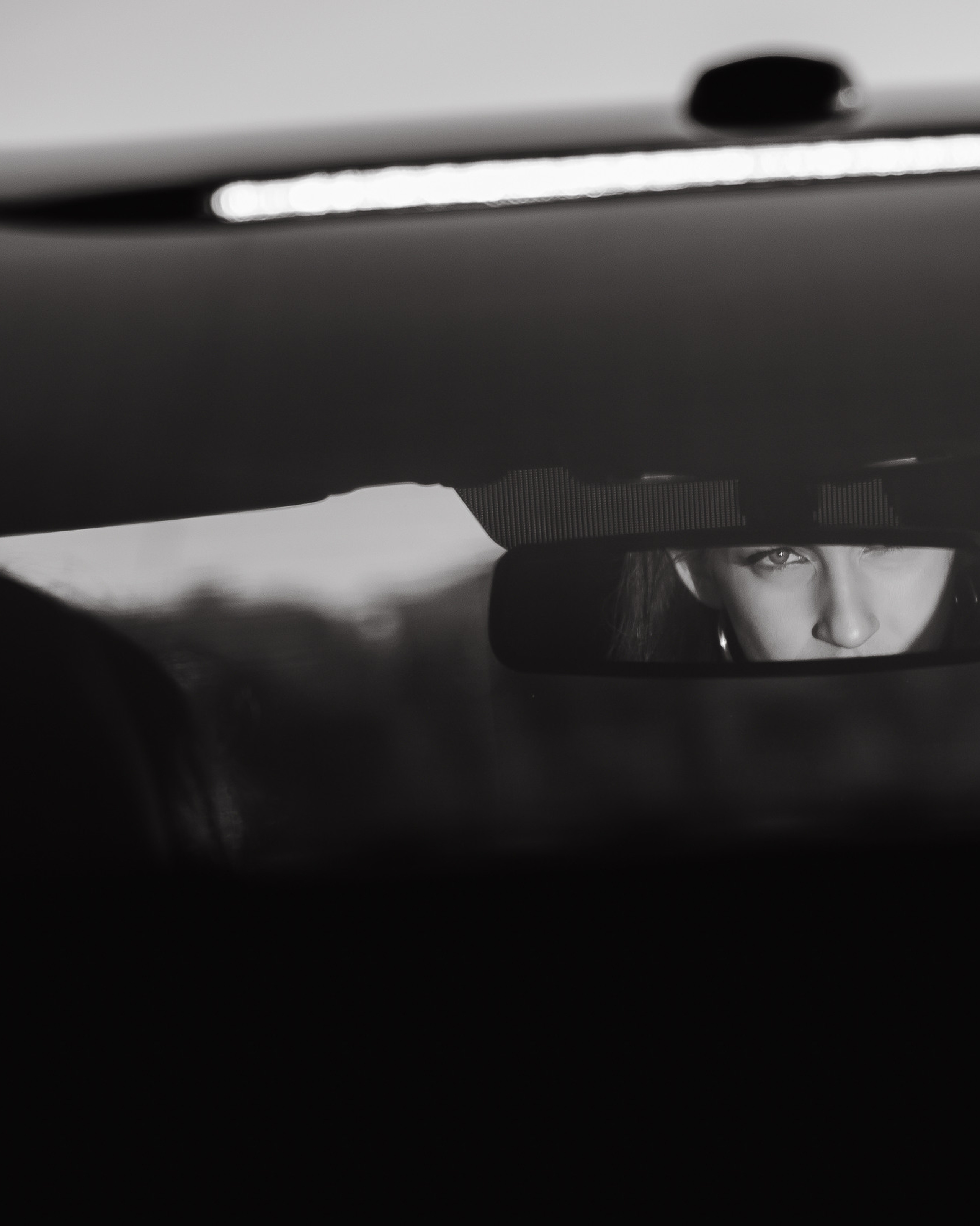 Sara Sokas on the set of a music video